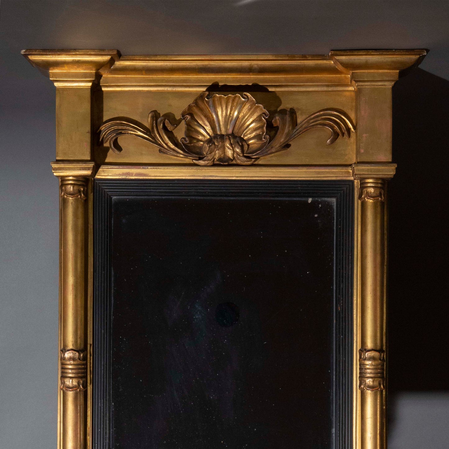 Regency Giltwood Overmantel Mirror