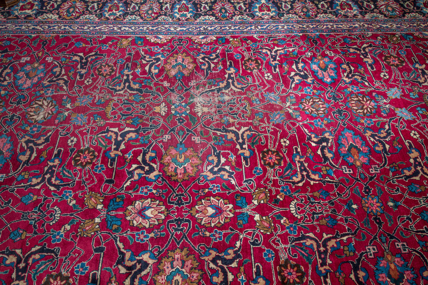 Large Antique Oriental Carpet