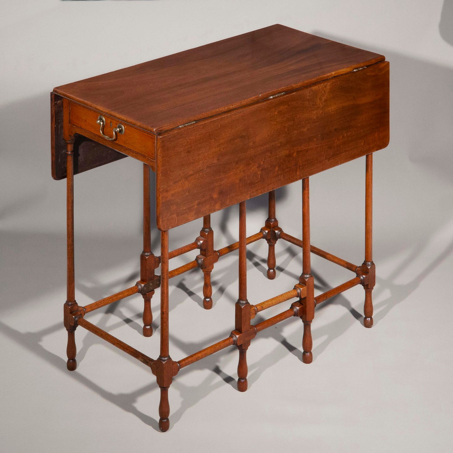 George III Mahogany Spider Leg Table