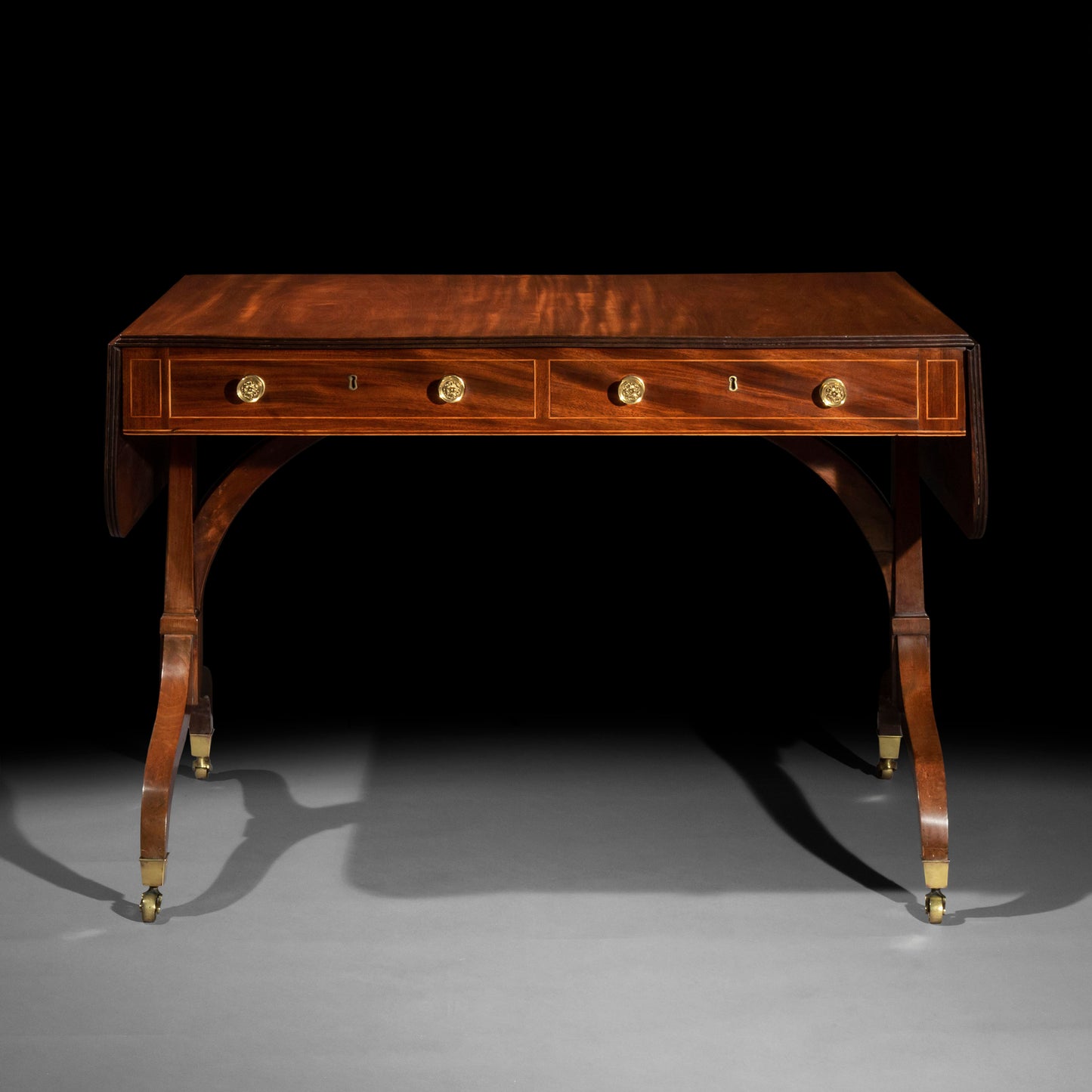 Regency Sofa Table, in the manner of Gillows