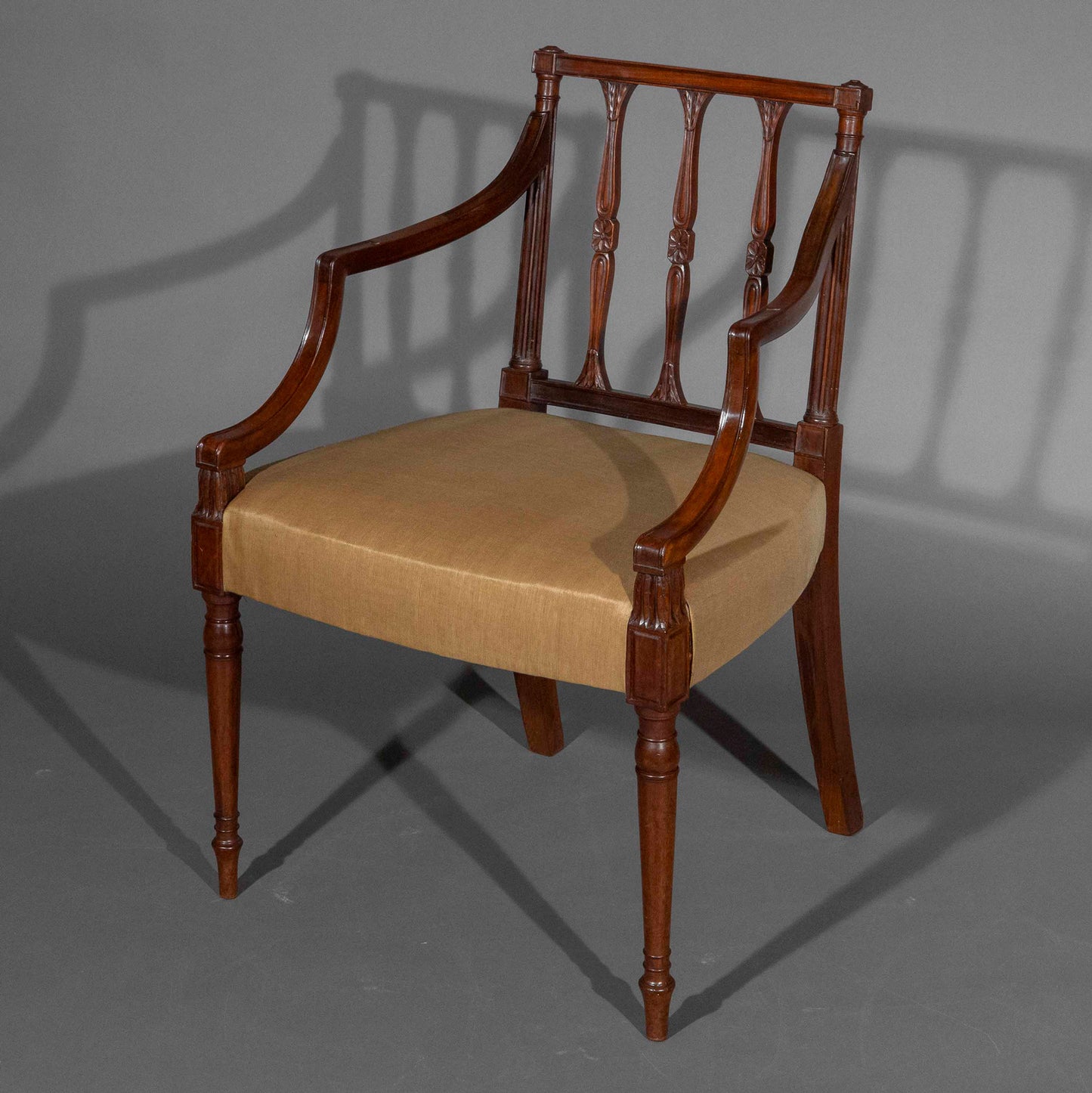 Fine Pair of George III Armchairs