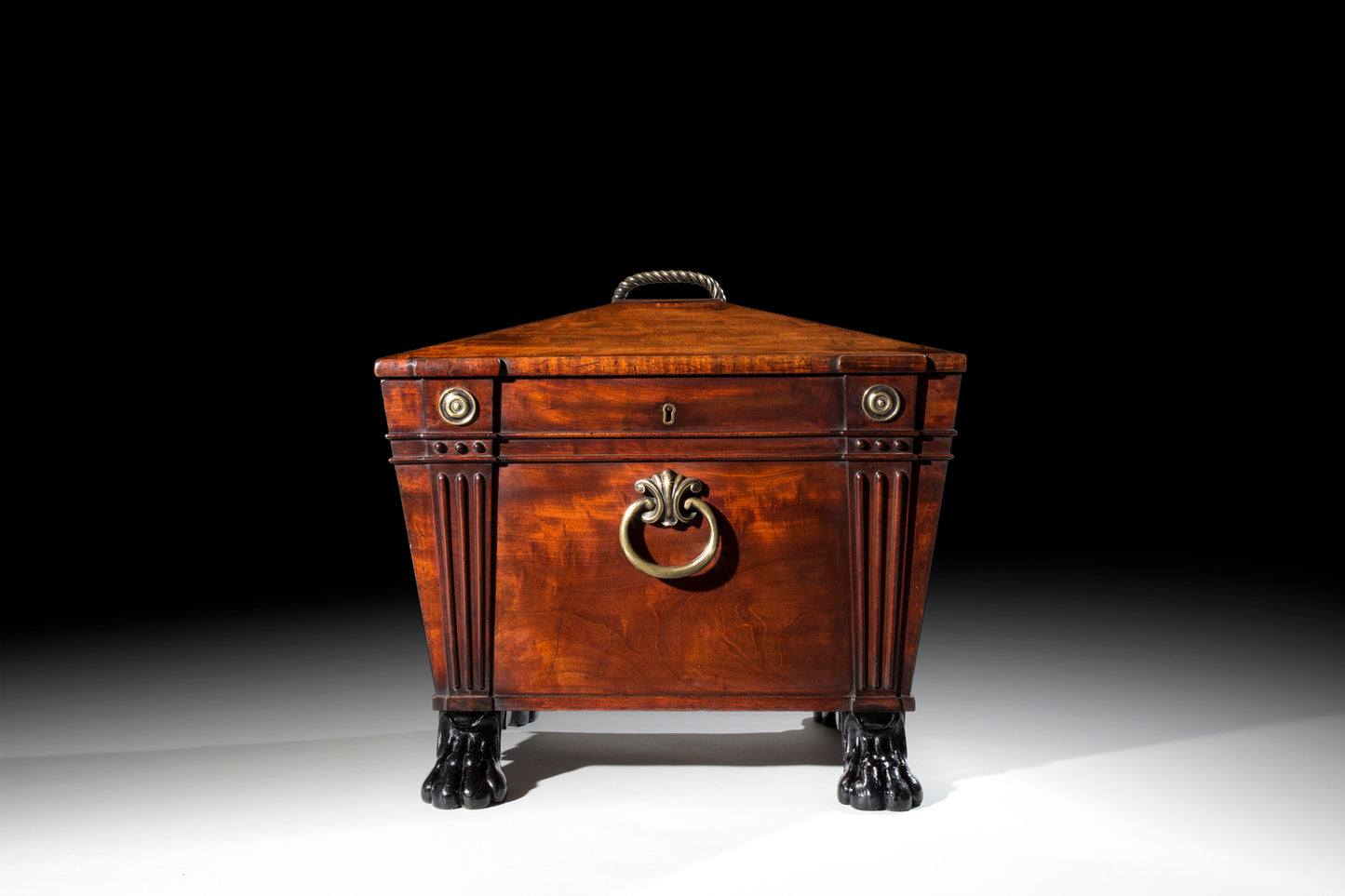 Fine Regency Cellaret, in the manner of C.H. Tatham