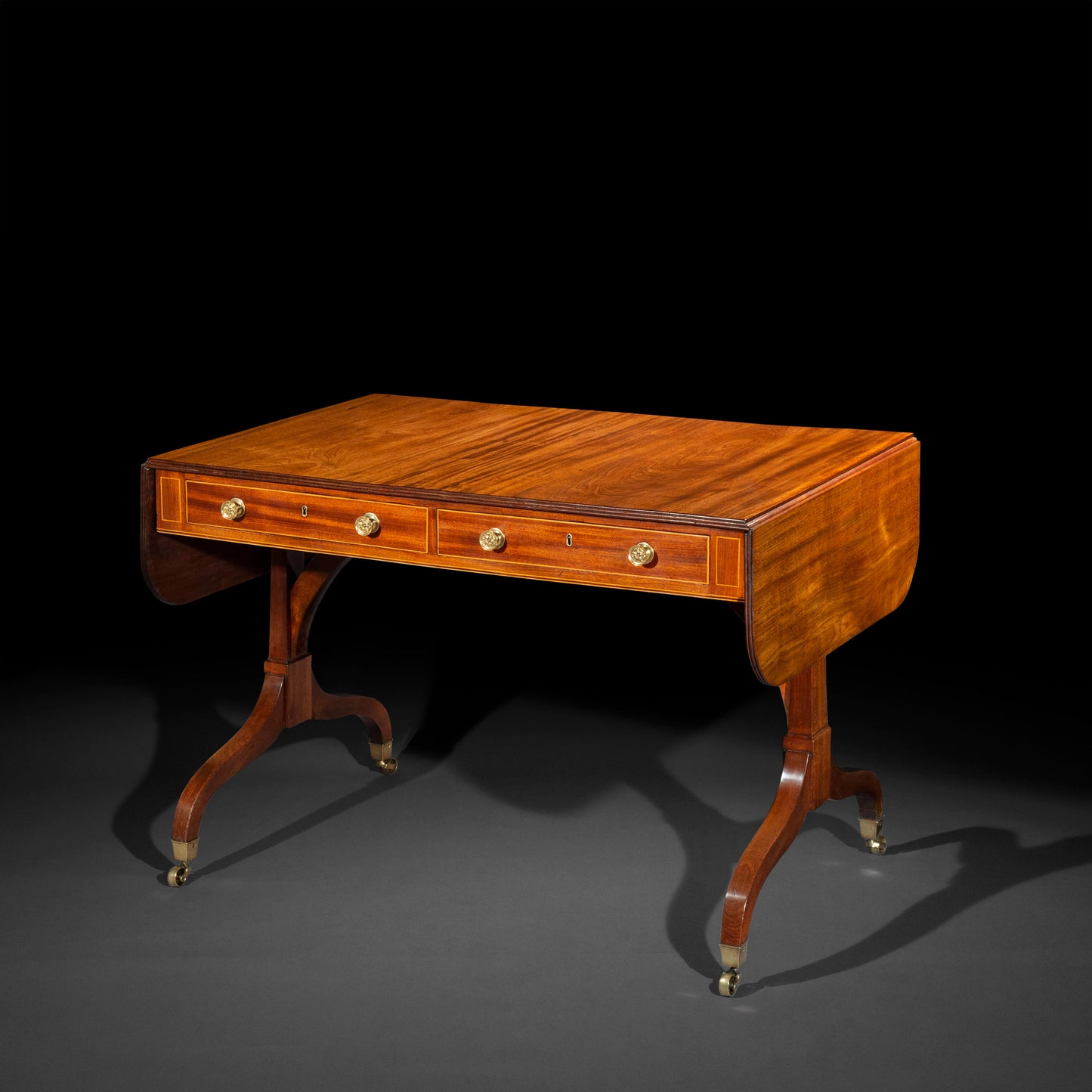 Regency Sofa Table, in the manner of Gillows