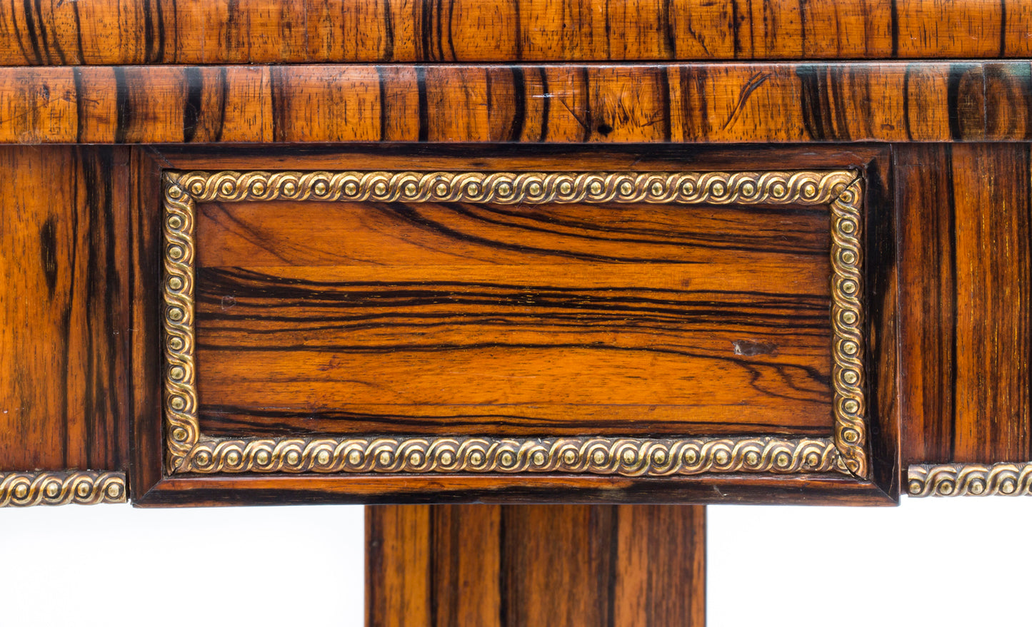 Regency Ormolu Mounted Calamander Card Table