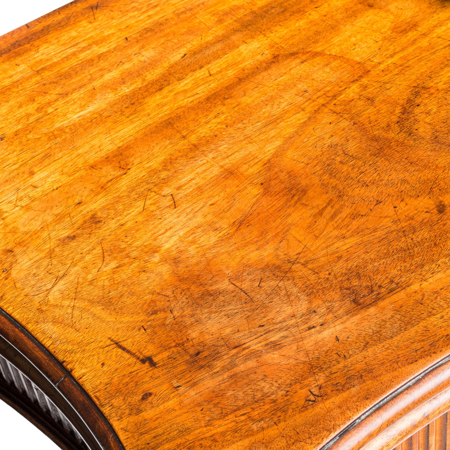 Fine George III Hepplewhite Mahogany Tea Table