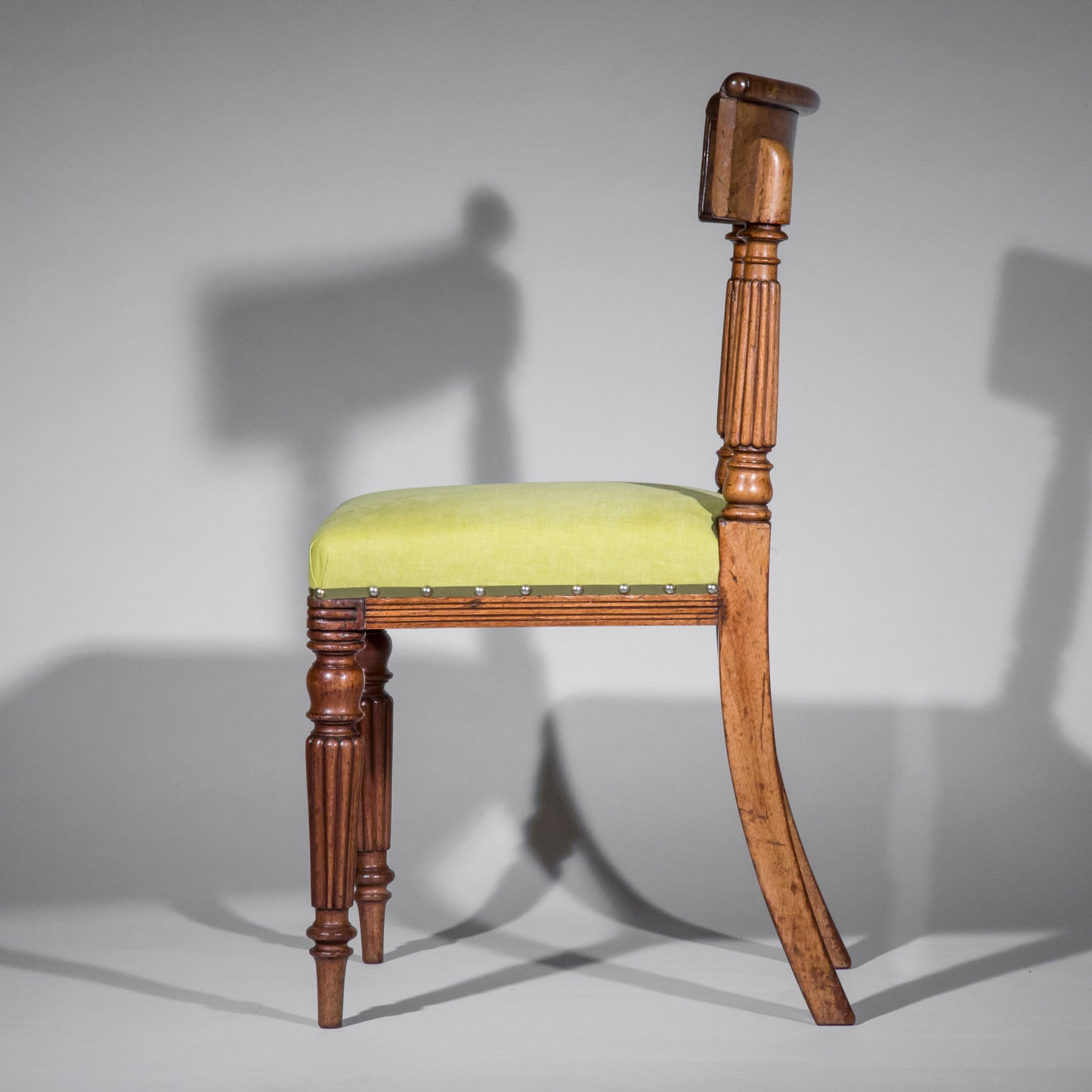 Set of Six Regency Dining Chairs, in the manner of George Bullock