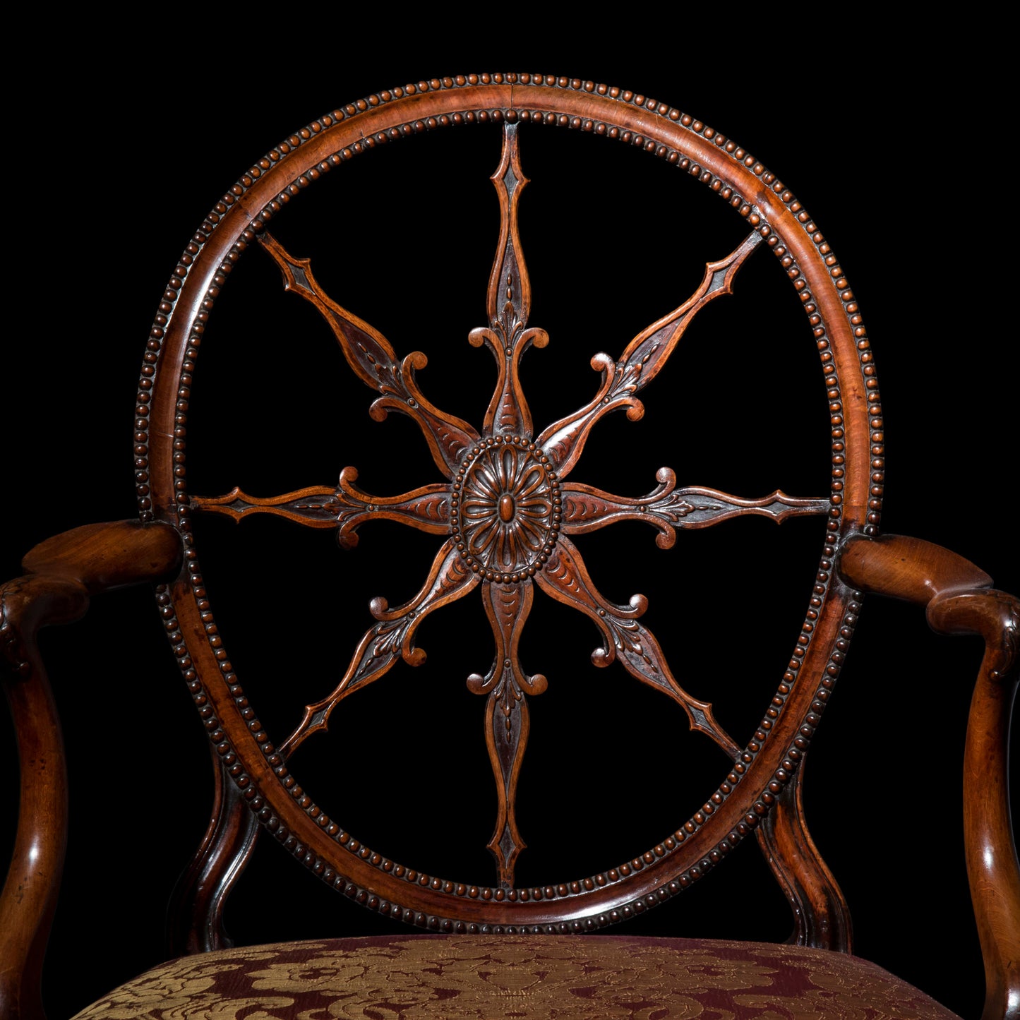 Fine George III Adam Period Neoclassical Armchair