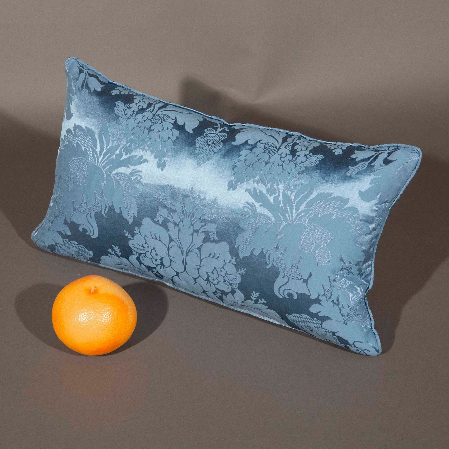 Small Silk Damask Pillows or Cushions, by Peacock's Finest