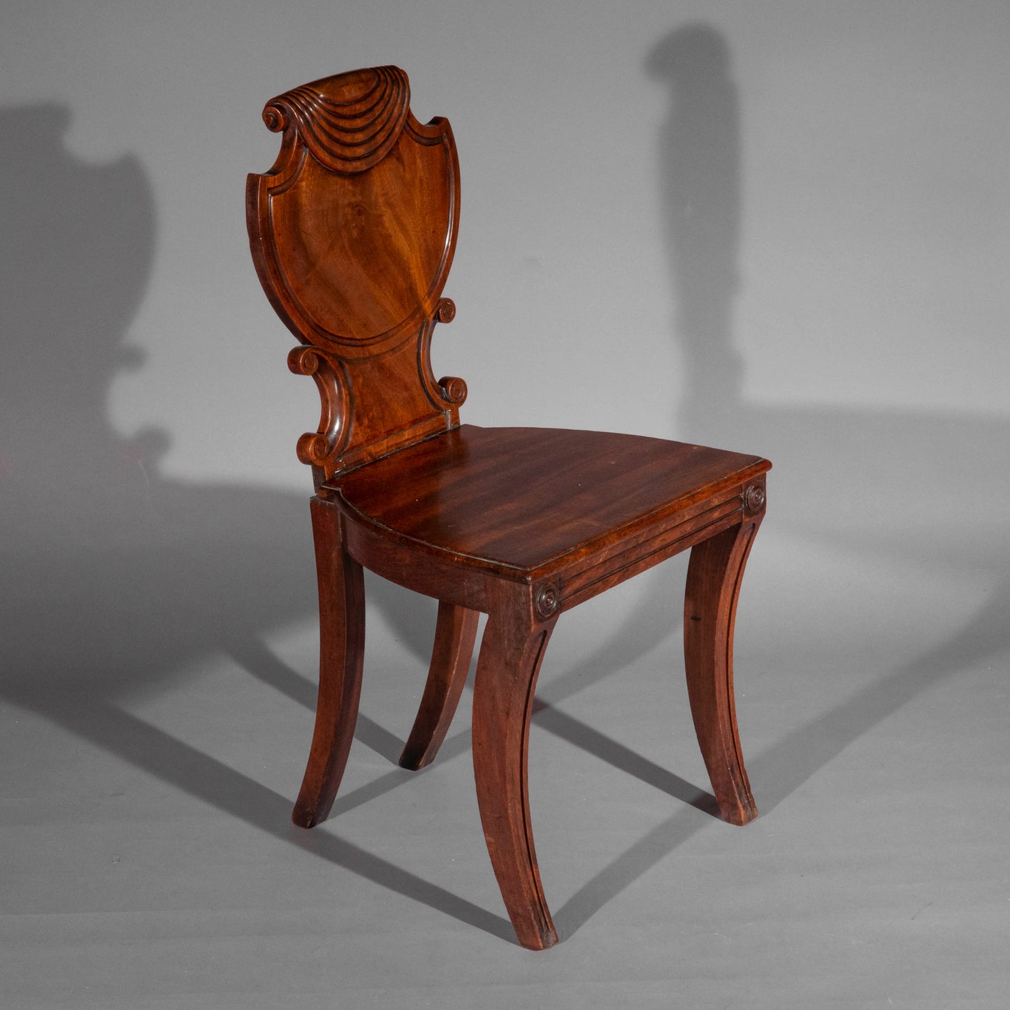 Regency Klismos Hall Chair, possibly by Gillows