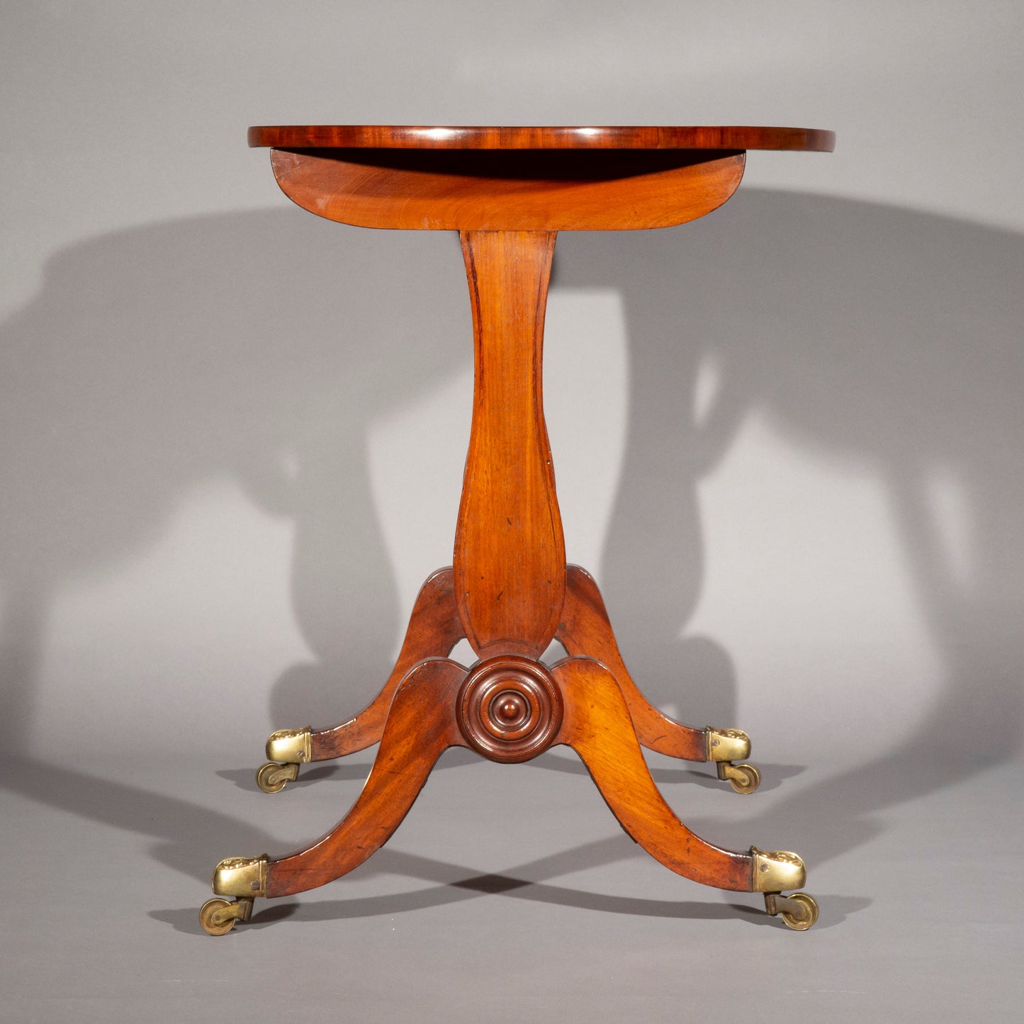 Regency Kidney Shaped Side Table or Writing Table