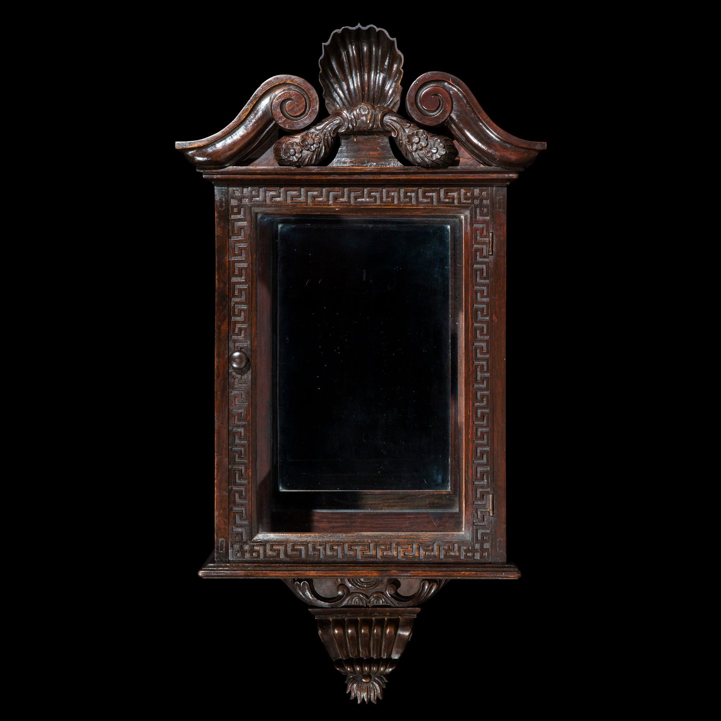Architectural Palladian Padouk Wall Lantern