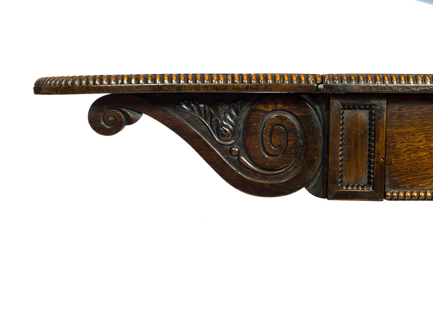 Fine Regency Brass Mounted Sofa Table