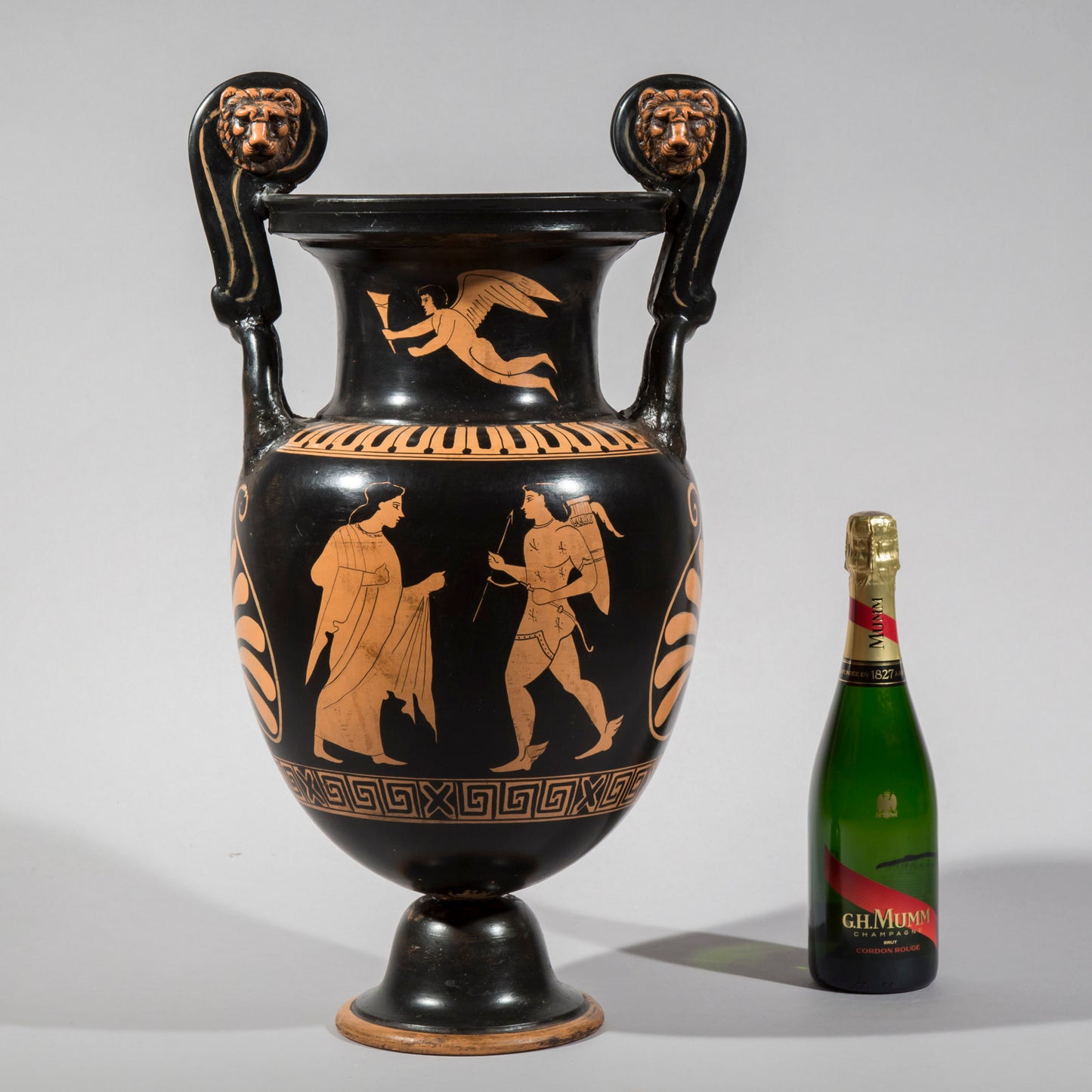Massive Grand Tour Volute Krater Vase