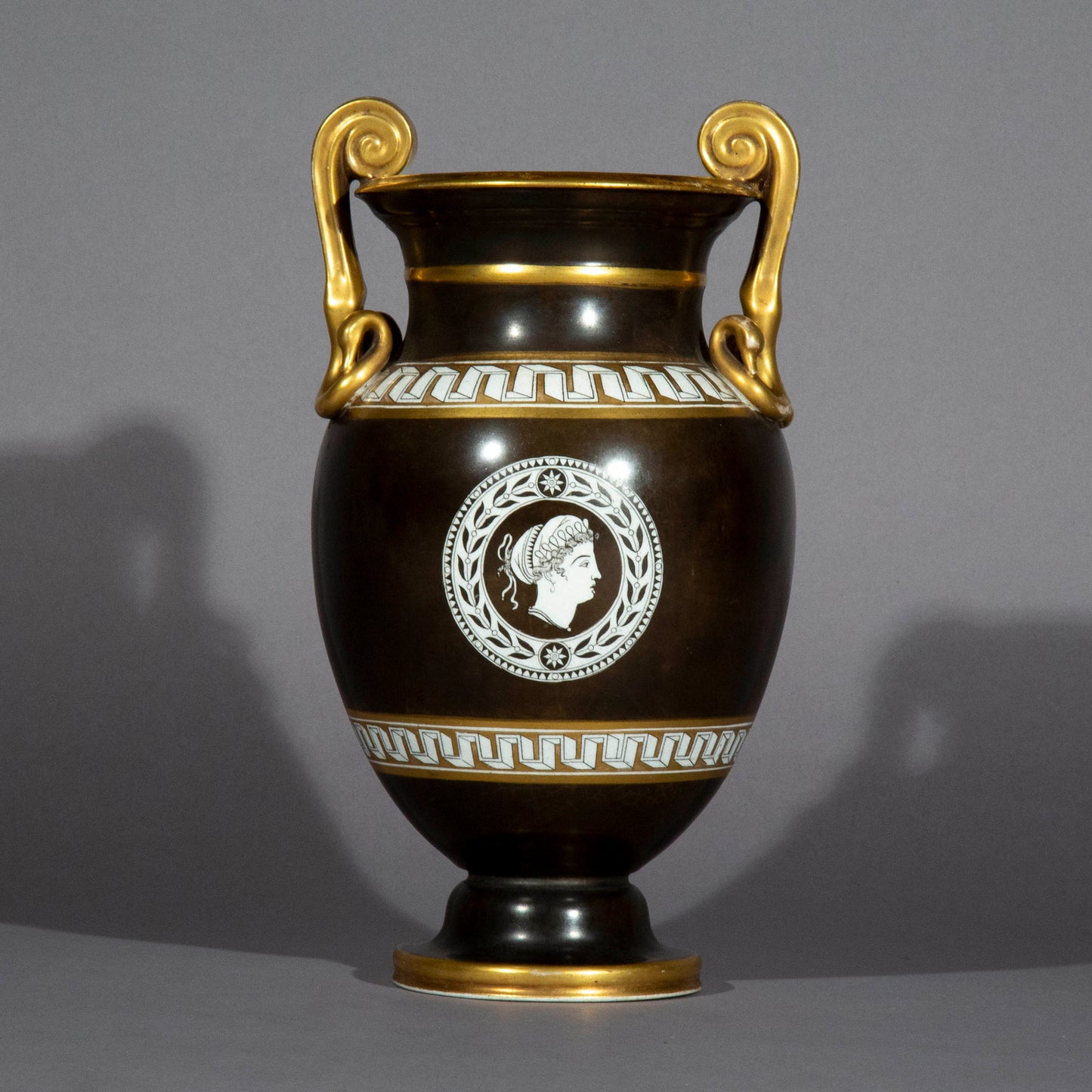 19th Century Grand Tour Porcelain Vase