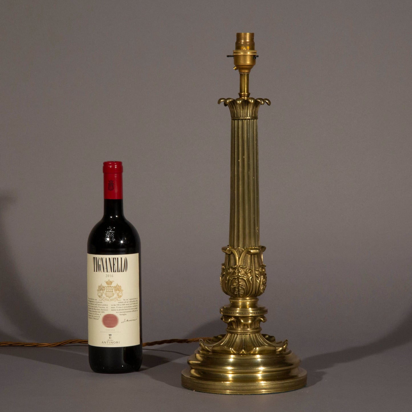 Fine Regency Bronze Table Lamp
