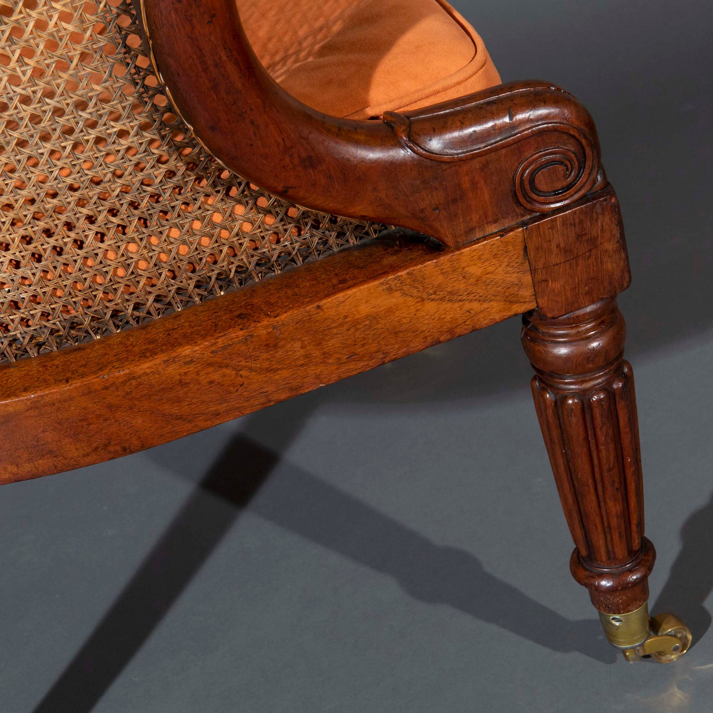 Pair of Regency Bergère Armchairs