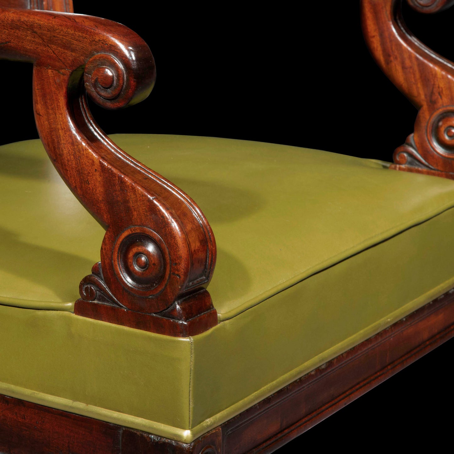 Fine Regency Klismos Armchair