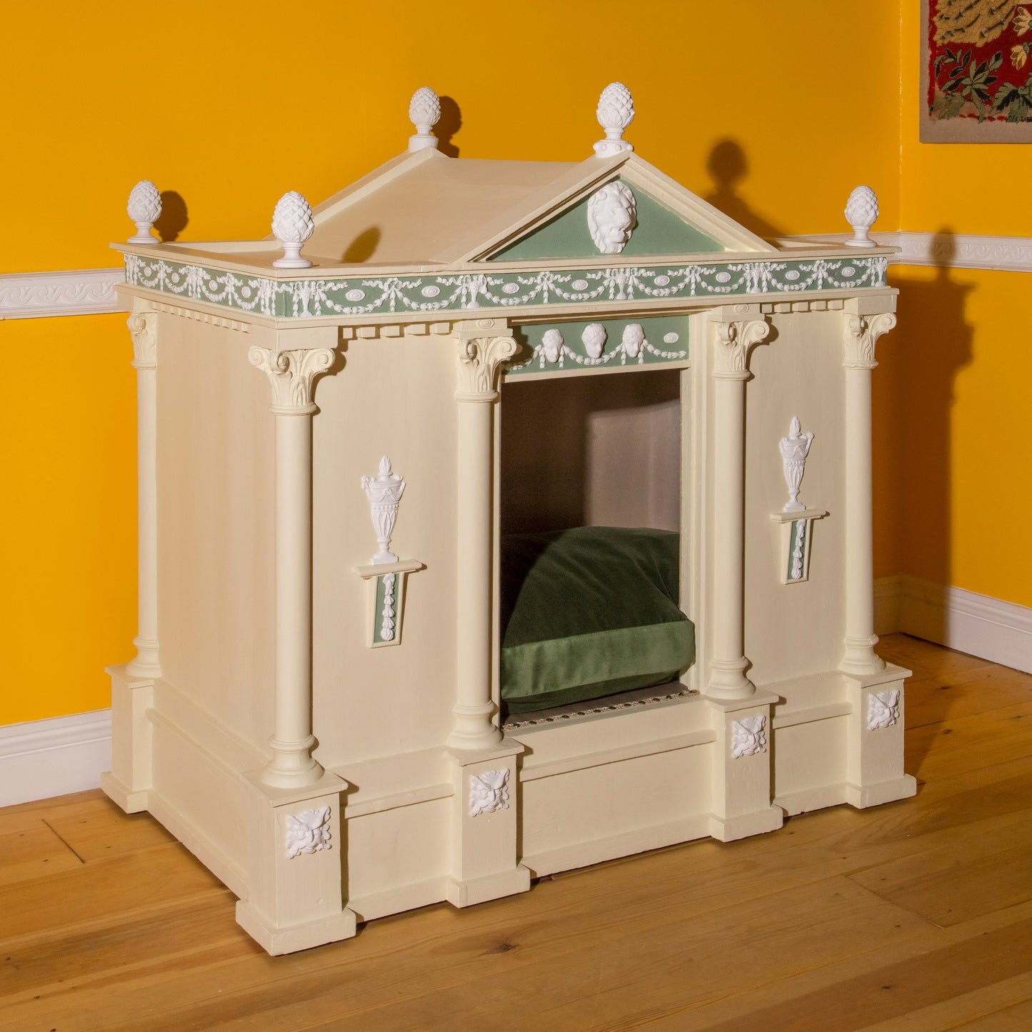 Antique Neoclassical Dog House
