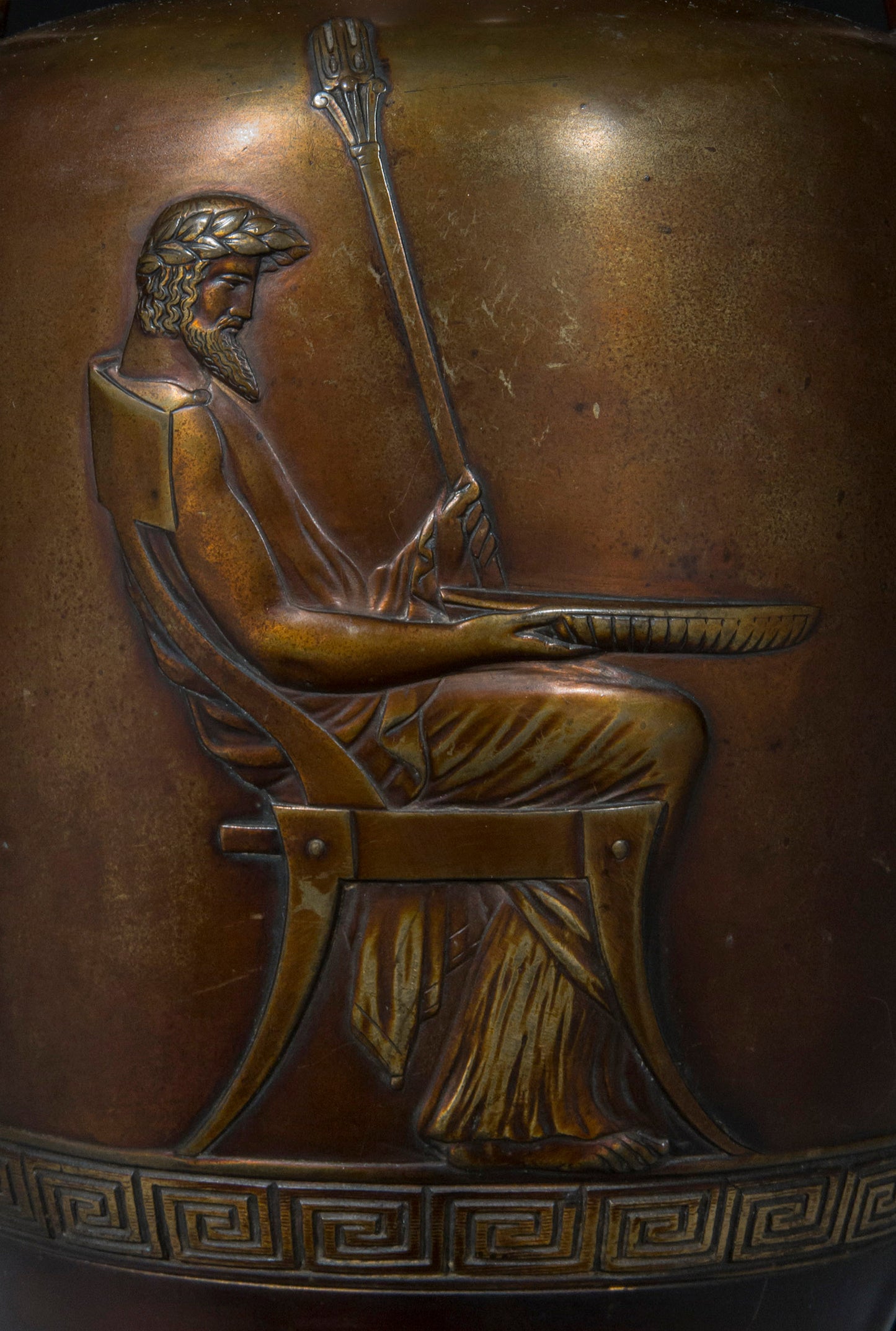 Fine 19th Century Grand Tour Bronze Vase