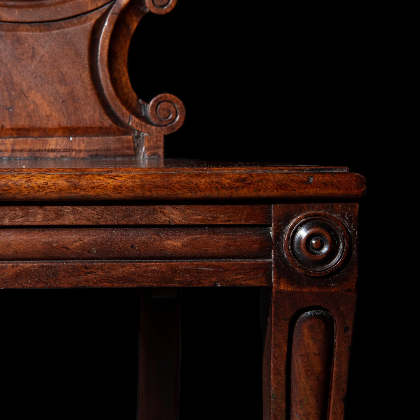 Regency Klismos Hall Chair, possibly by Gillows