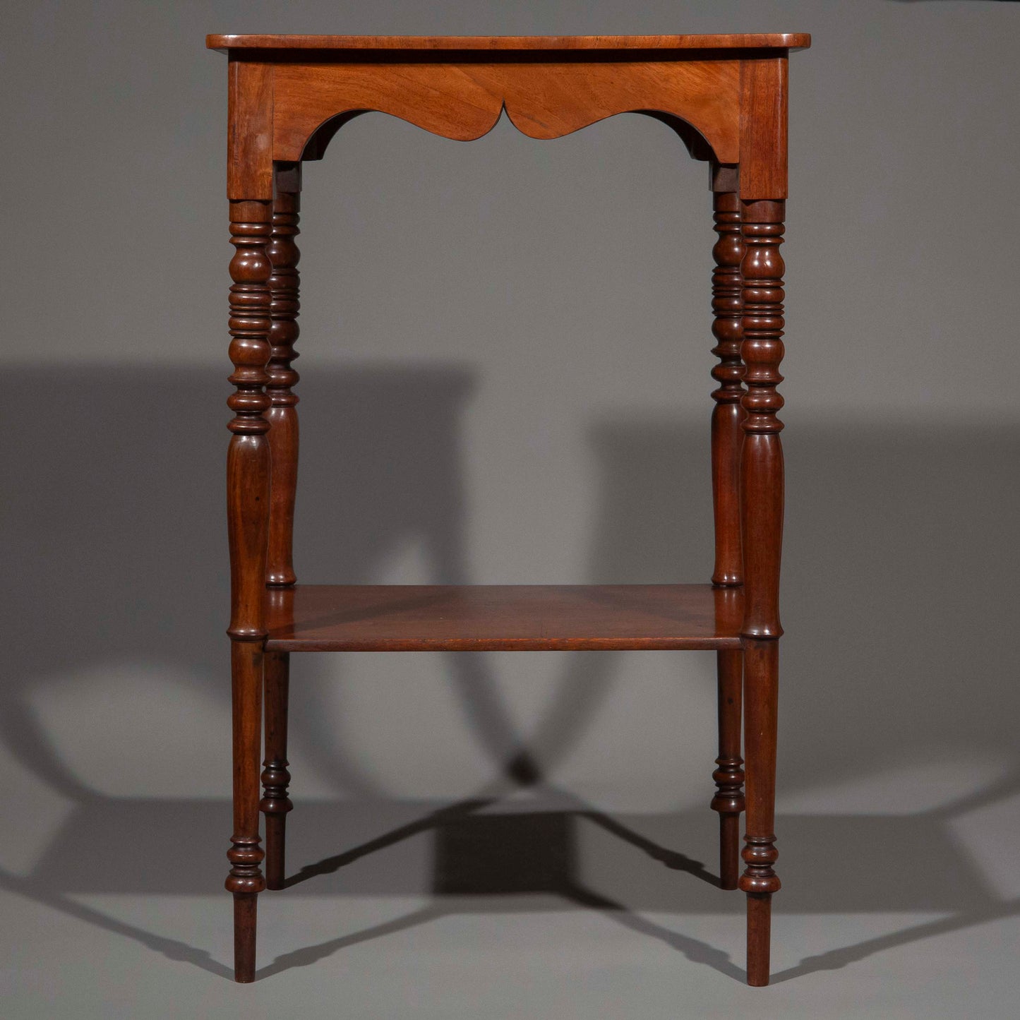 Near Pair of Regency Lamp Tables