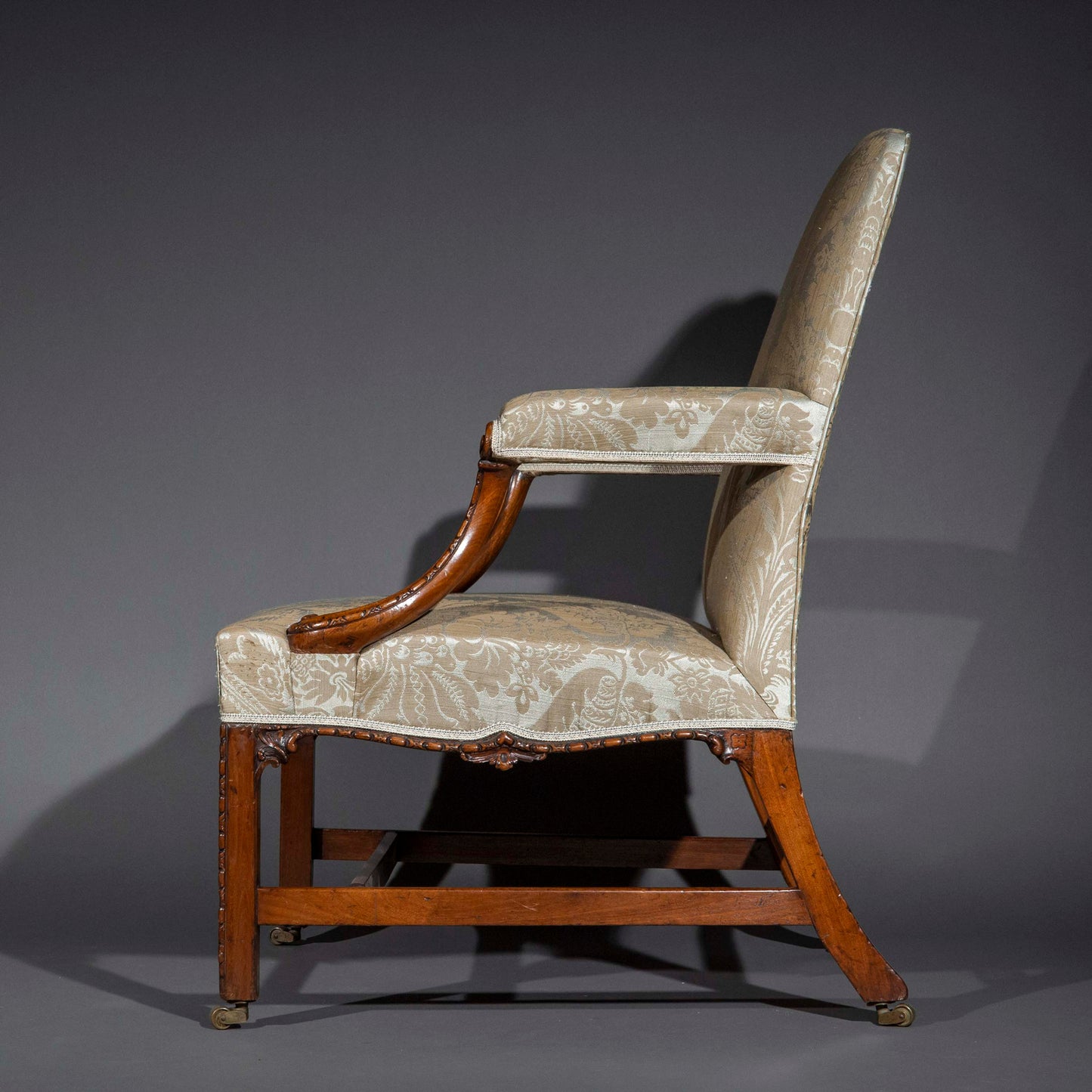 Fine Chippendale Gainsborough Armchair