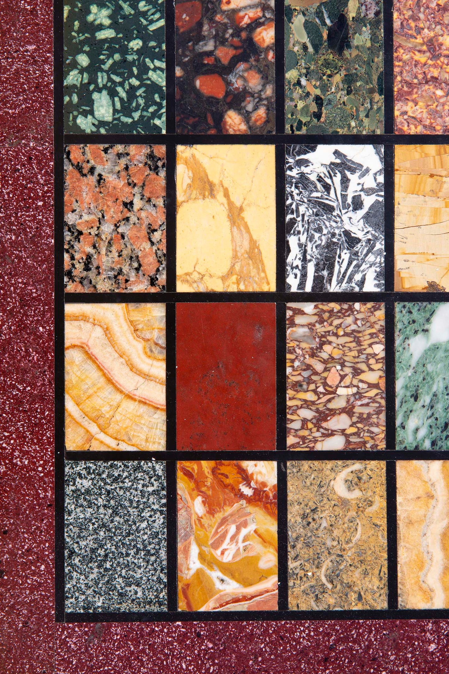 Fine Grand Tour Specimen Marble Panel