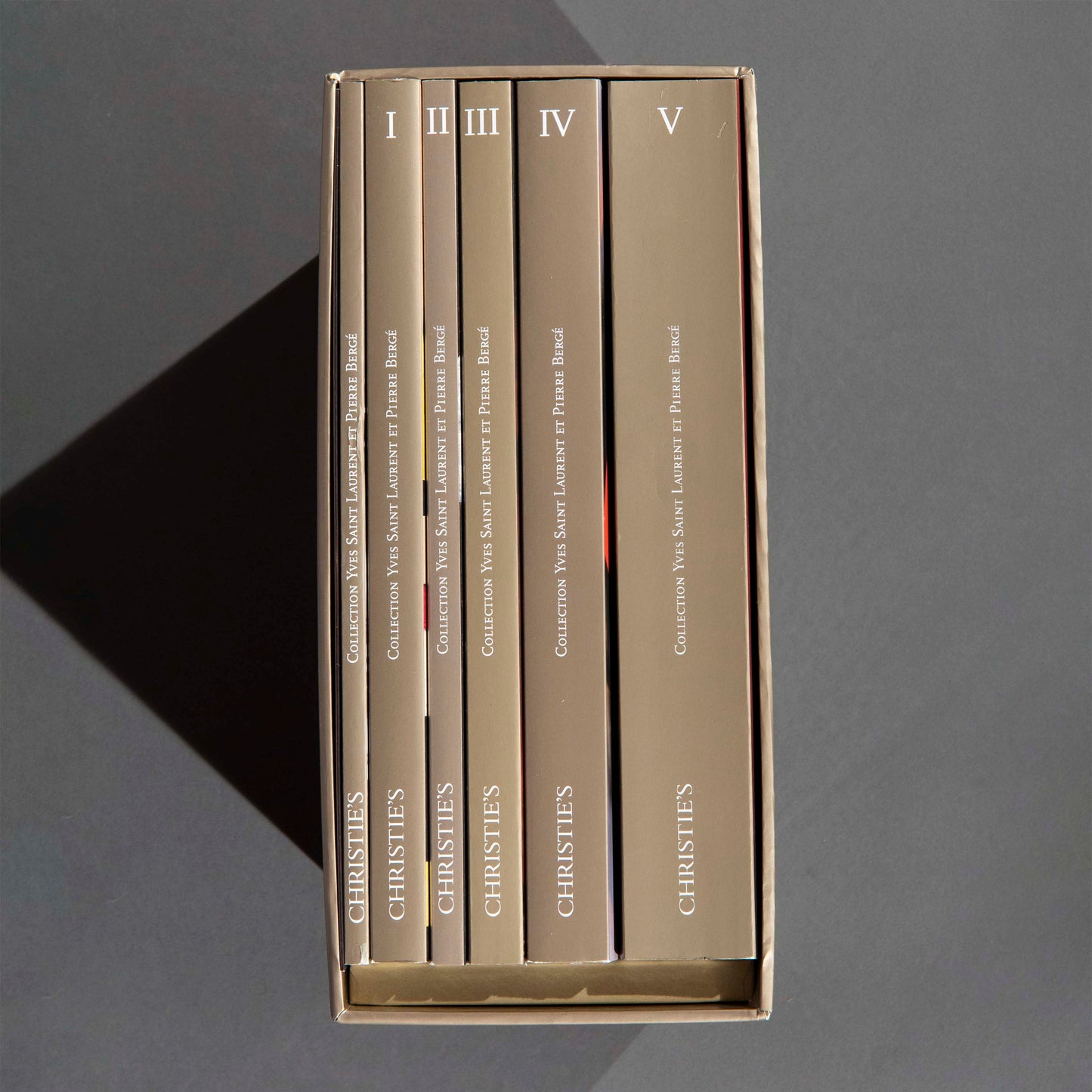 Collection Yves Saint Laurent et Pierre Bergé, Set of Christie's Catalogues