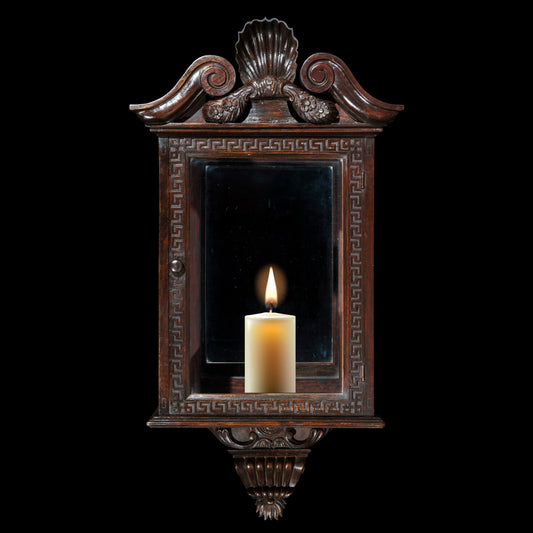 Architectural Palladian Padouk Wall Lantern