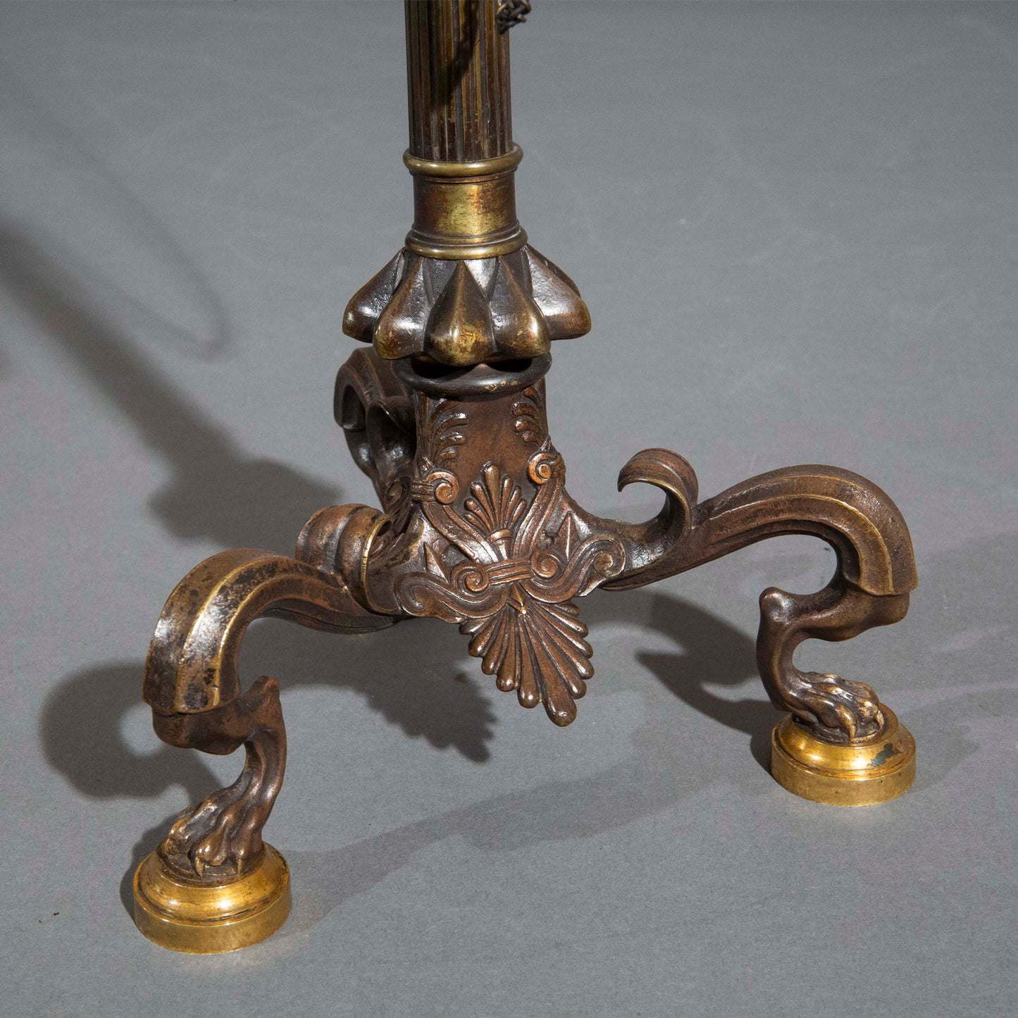 19th Century Bronze Etruscan Candelabrum