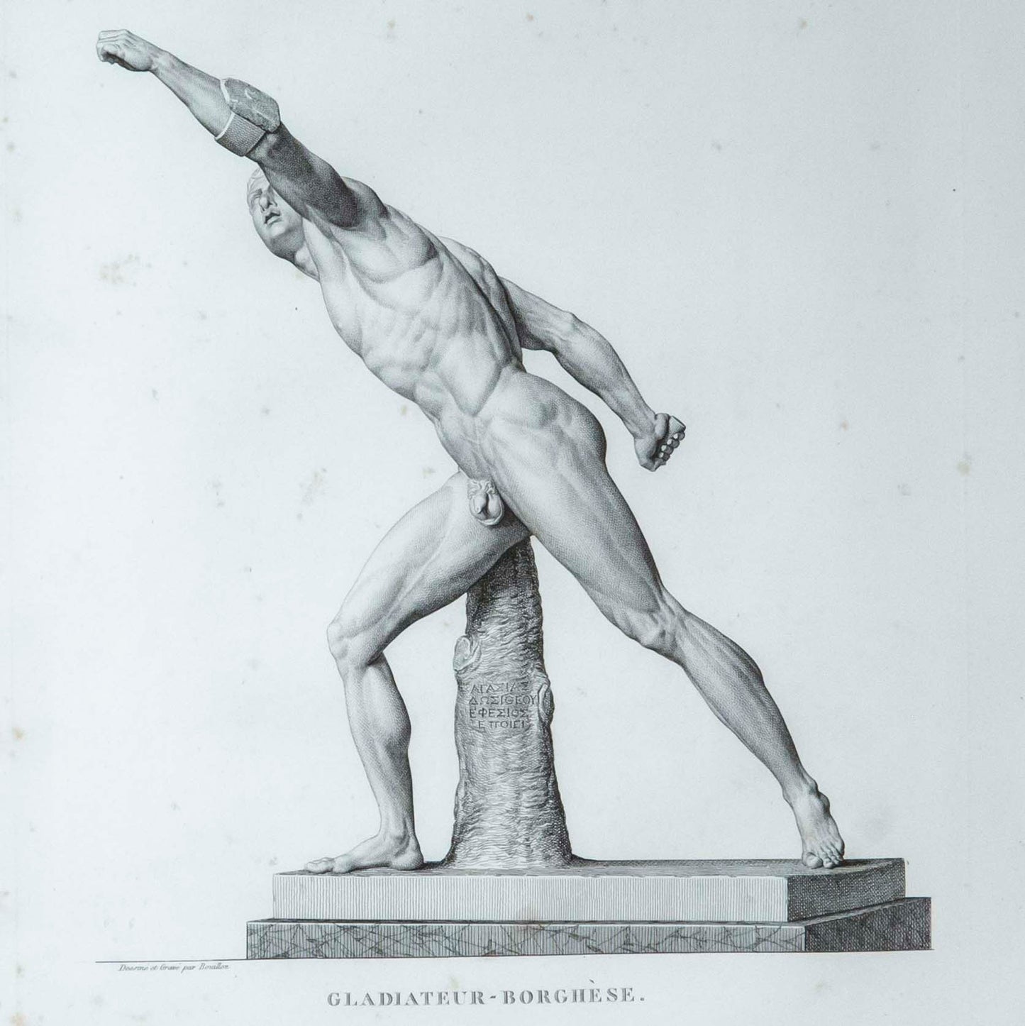 Set of Six Grand Tour Engravings by Pierre Bouillon