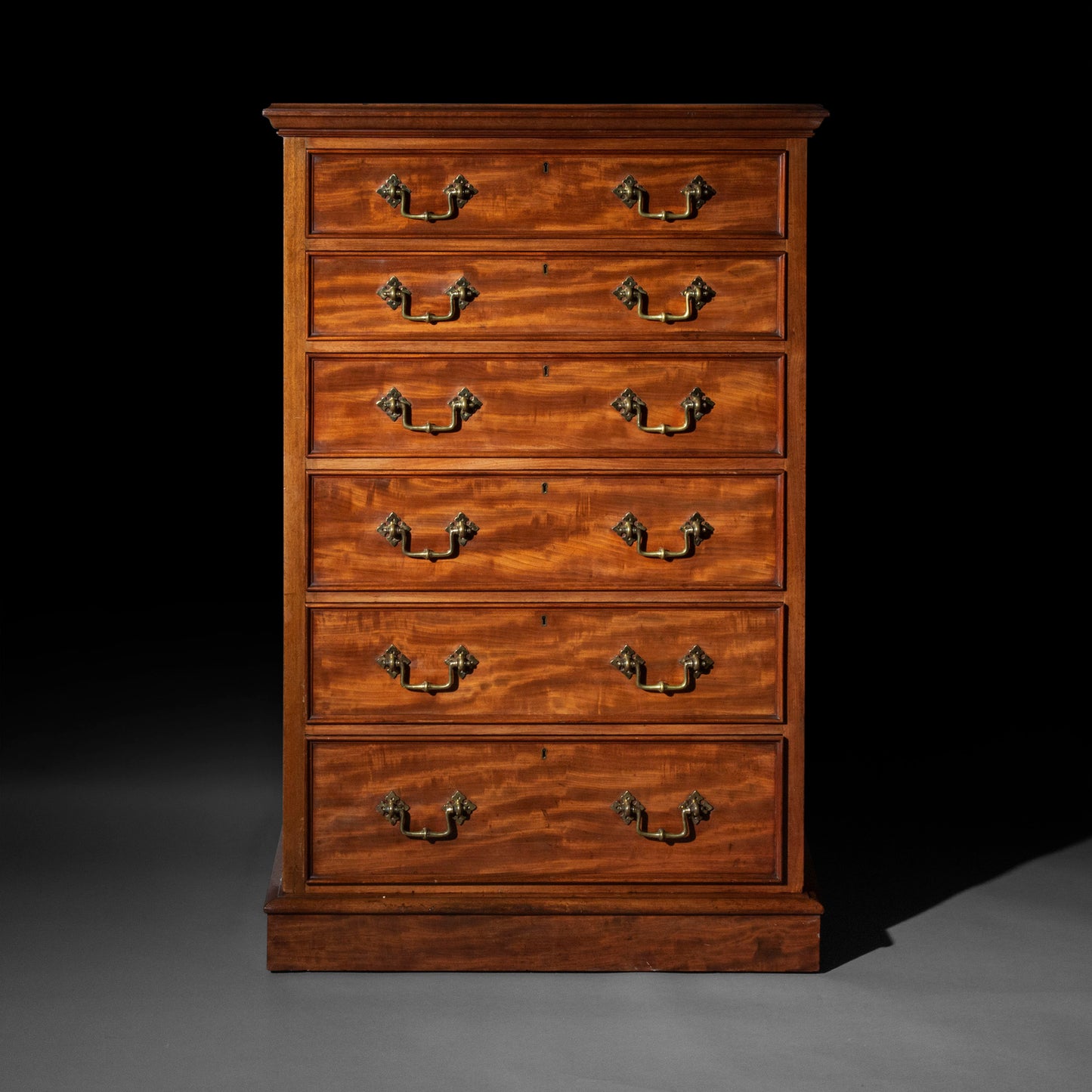 Superb William IV Tall Chest of Drawers