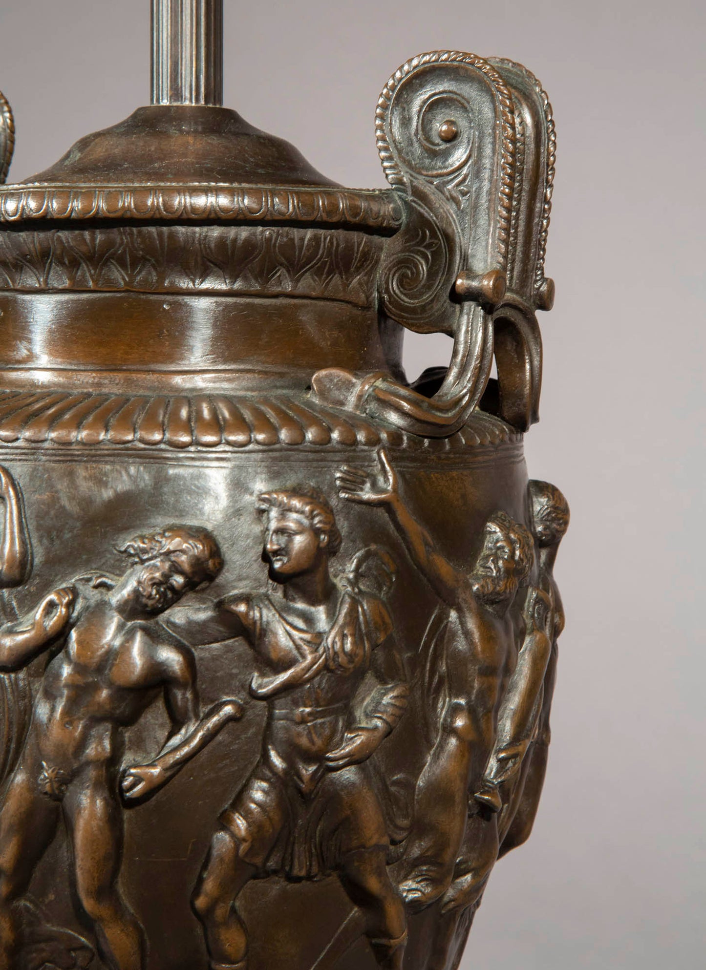 Antique Bronze Townley Vase Lamp
