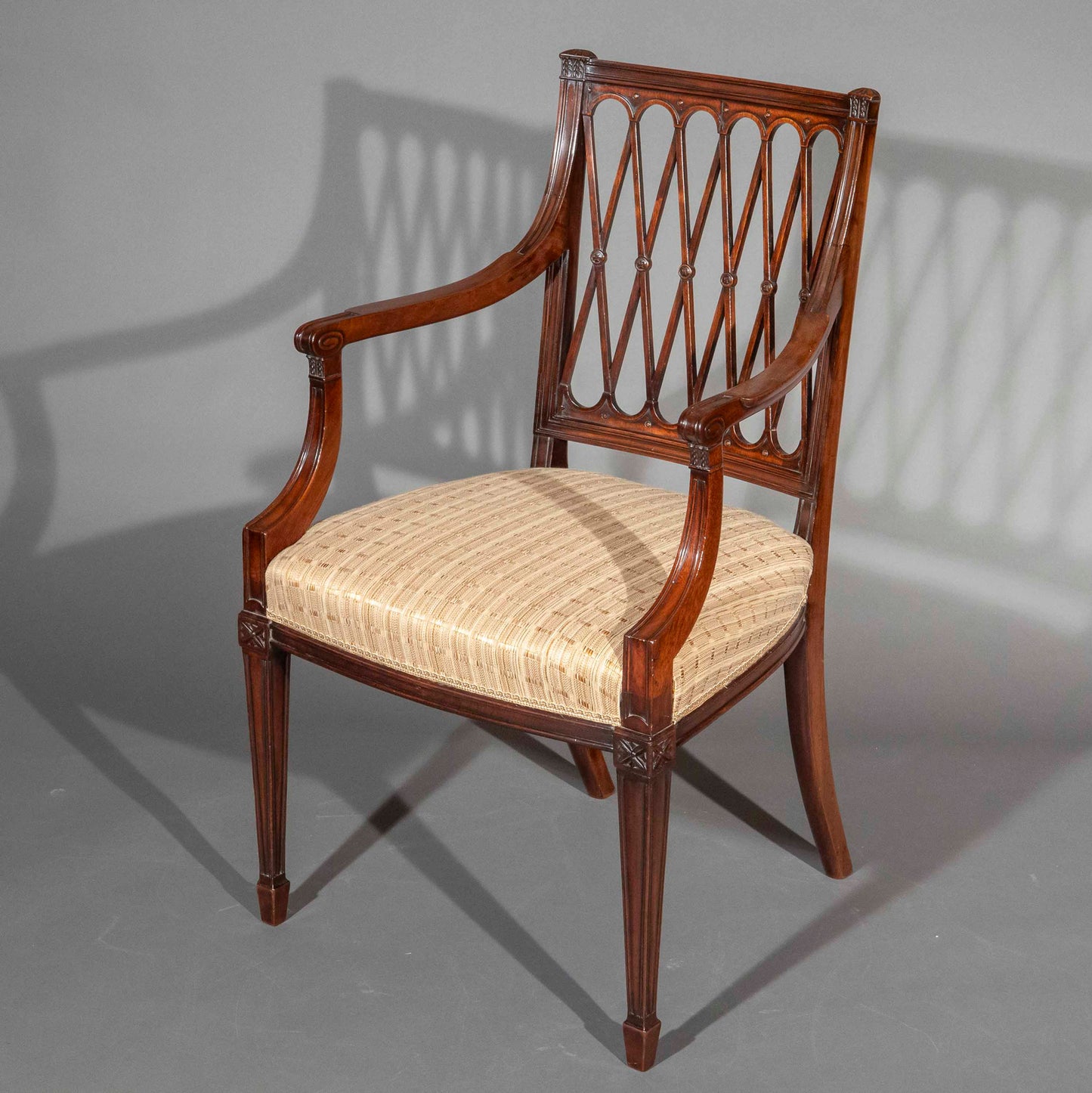 An Elegant 19th Century Armchair