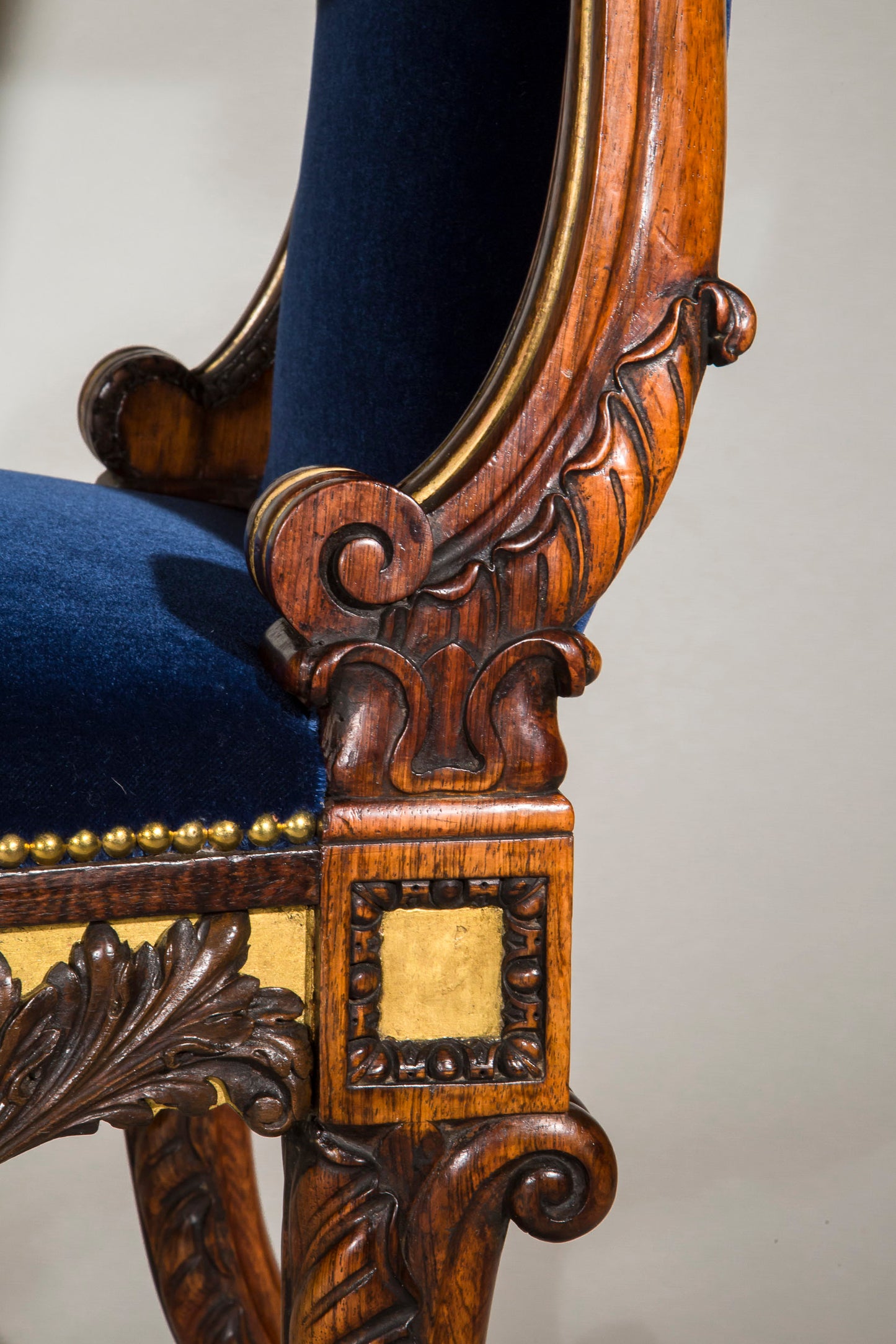 Superb Regency Armchair, attributed to Gillows