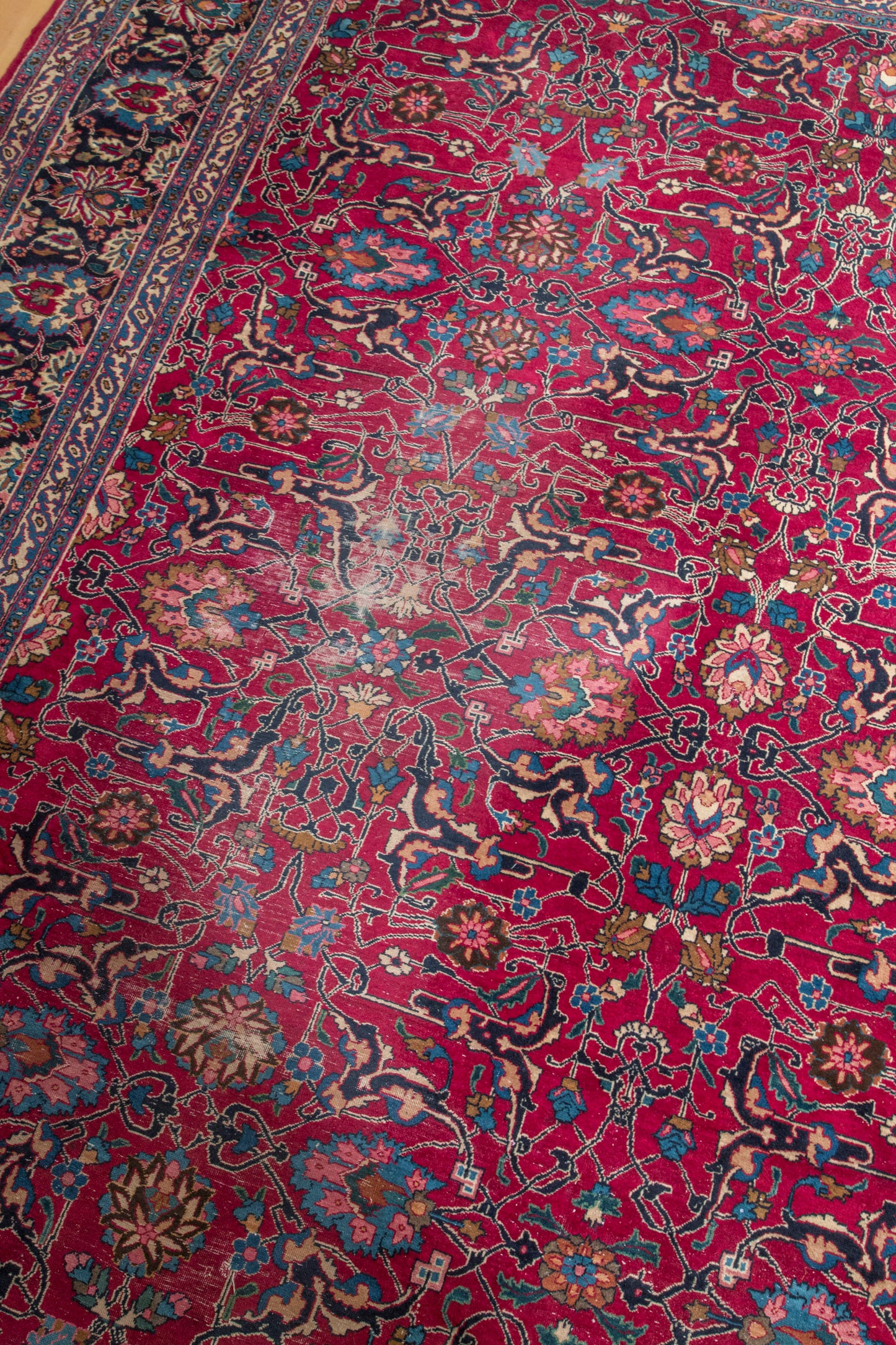 Large Antique Oriental Carpet