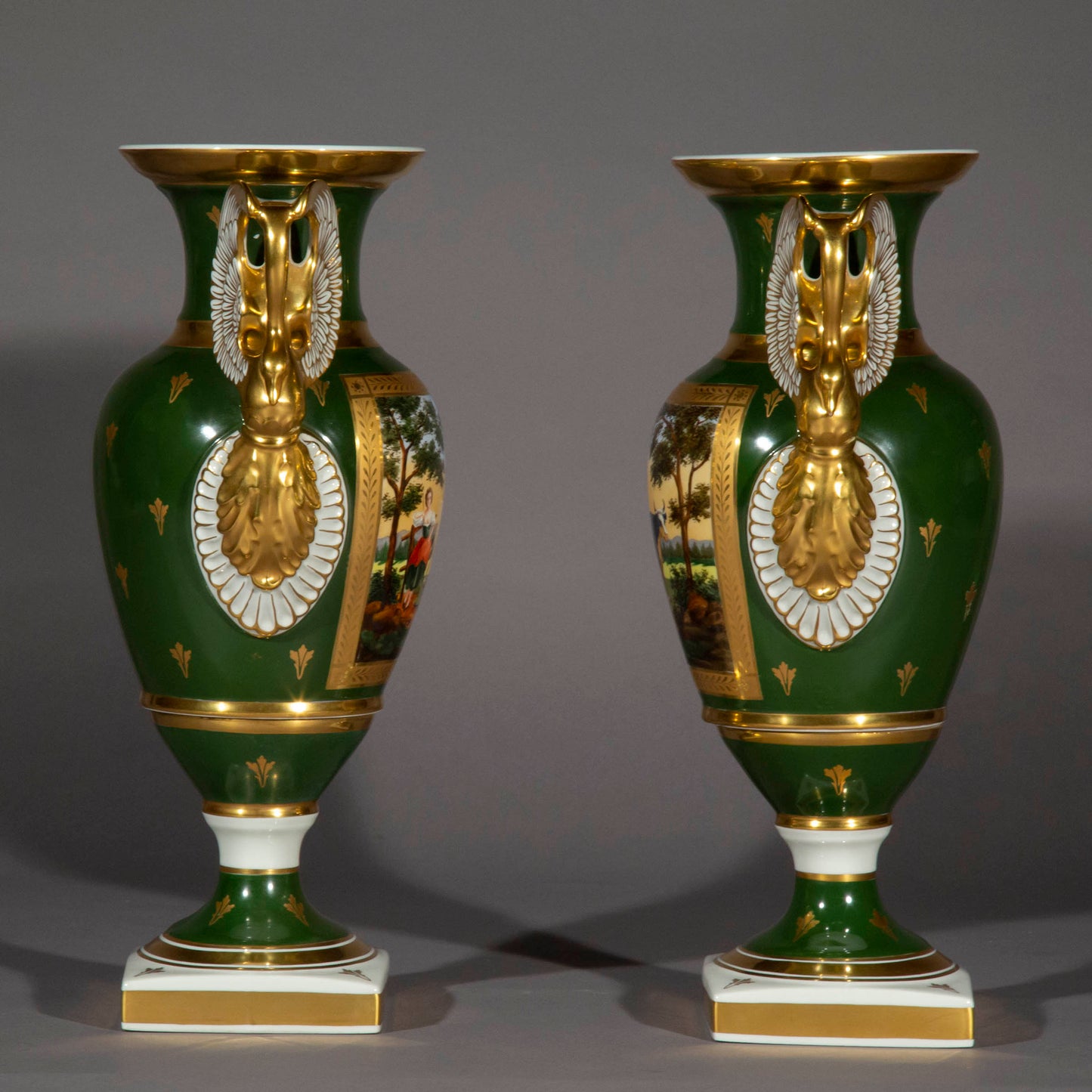 Pair of Antique French Vases