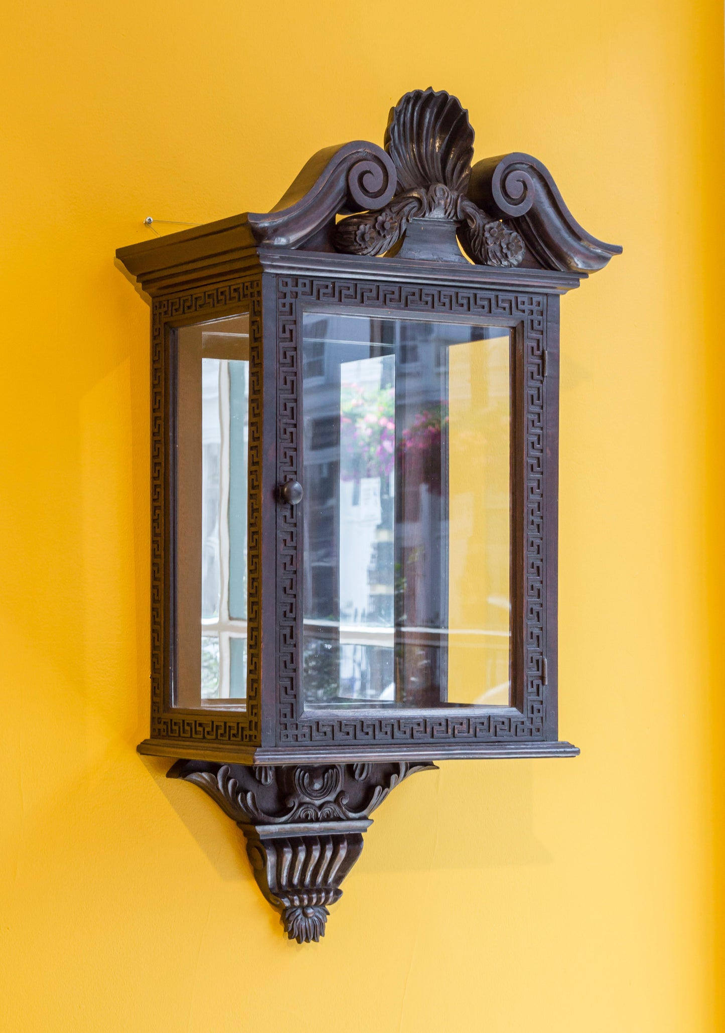 Architectural Palladian Padouk Wall Lantern
