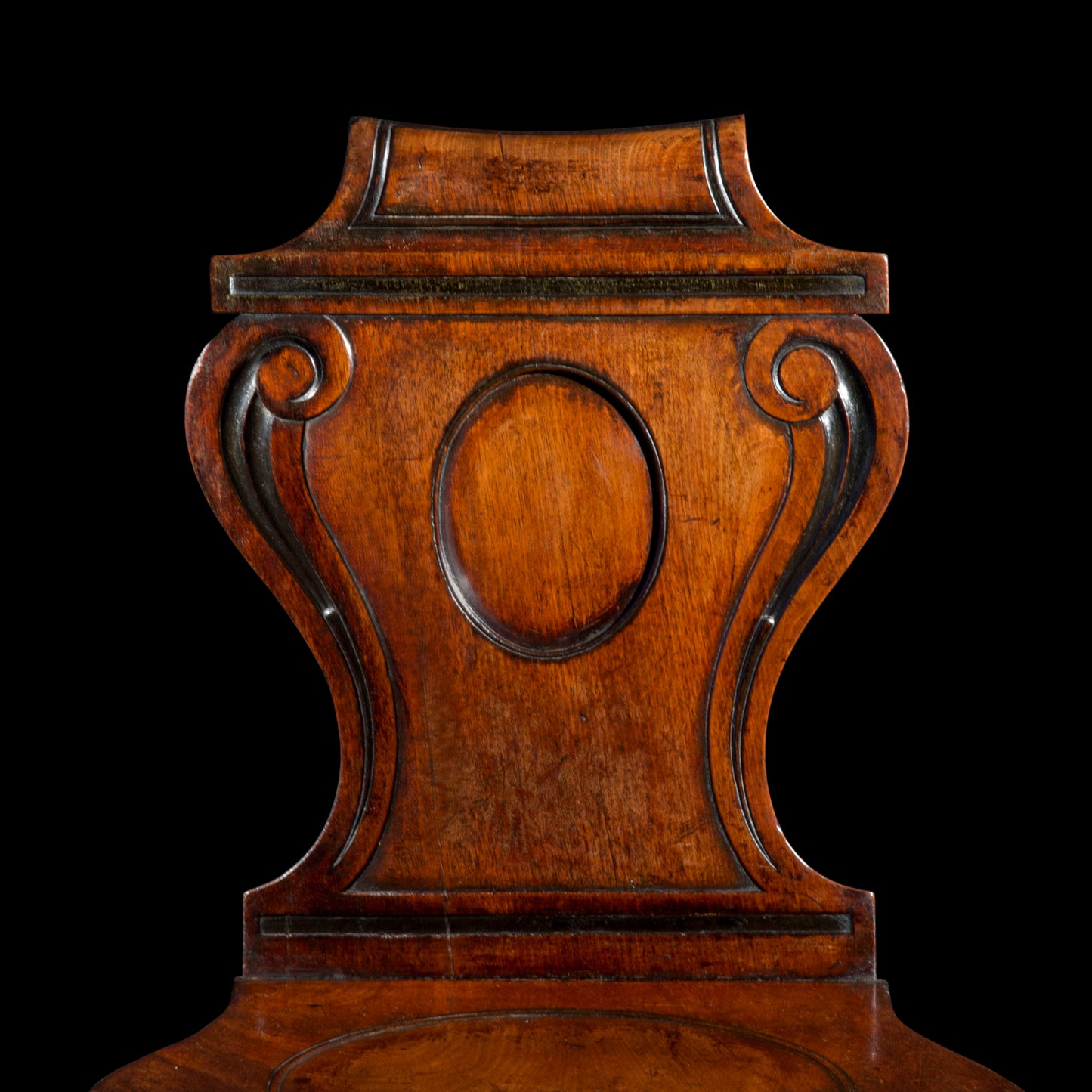 Pair of Regency Hall Chairs, attributed to Banting and France