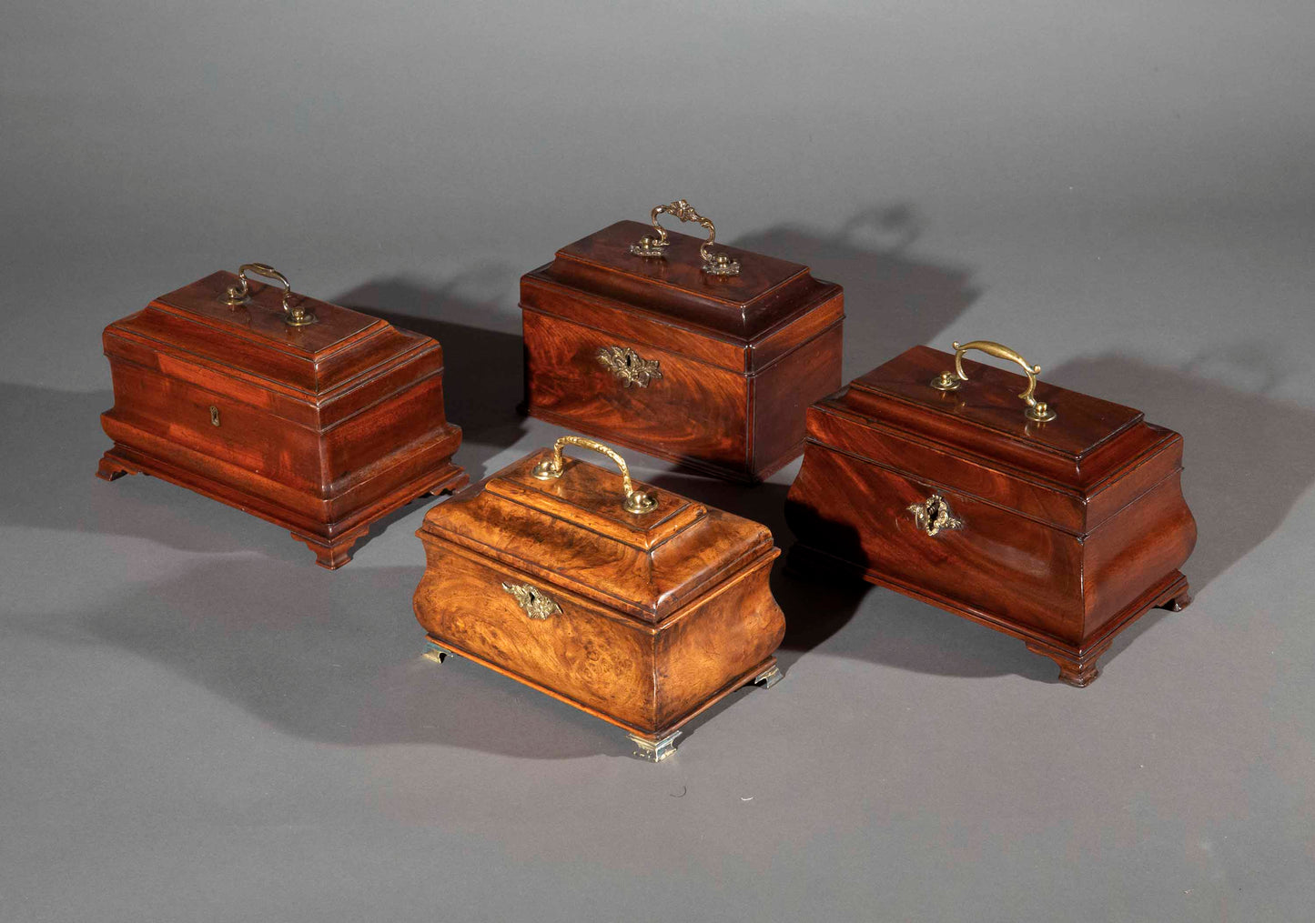 Collection of 18th Century Tea Caddies