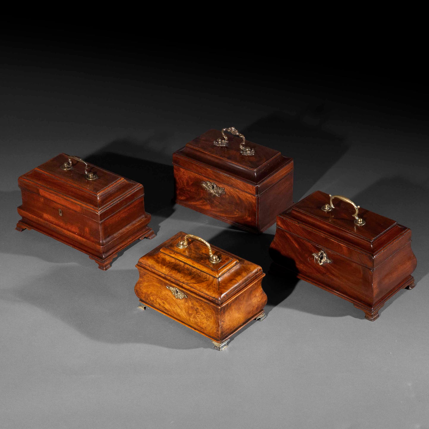 Collection of 18th Century Tea Caddies