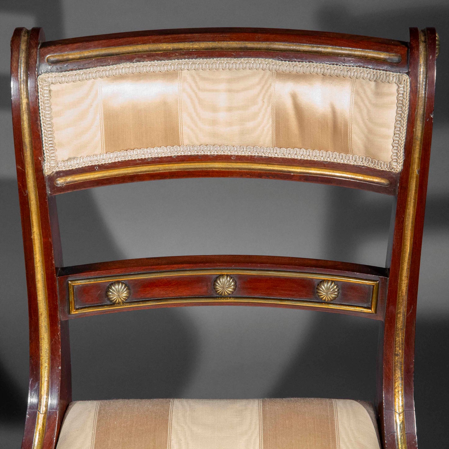 A Pair of Regency Klismos Chairs