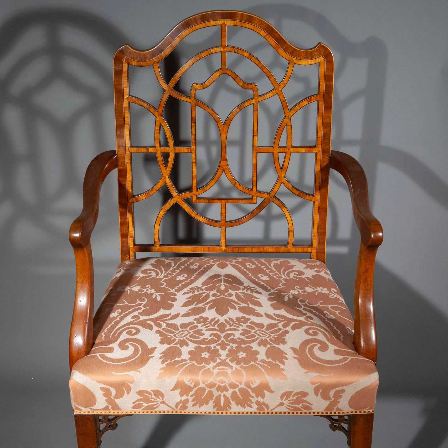 Pair of Large Georgian Armchairs