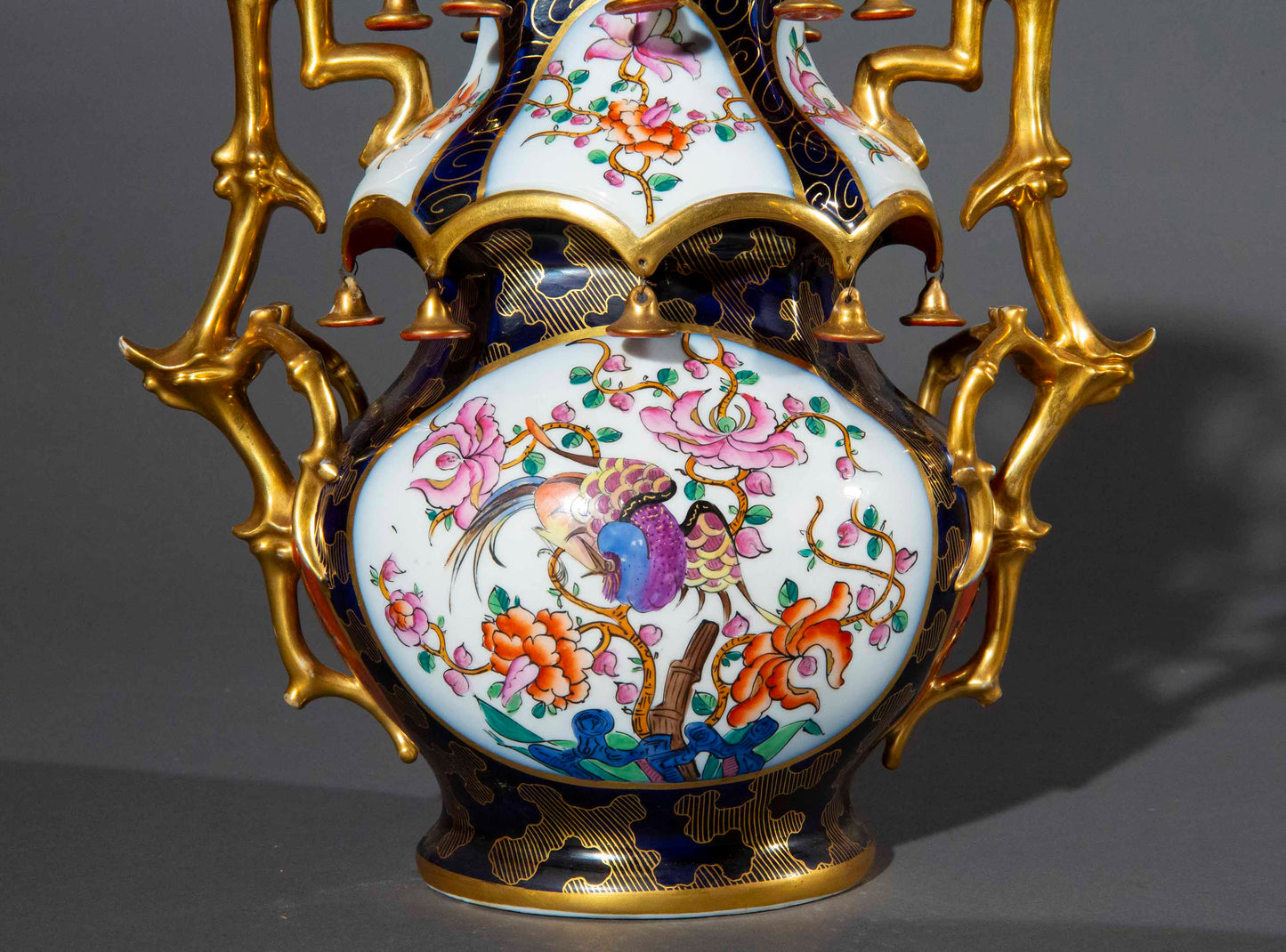 Pair of 19th Century Chinoiserie Vases