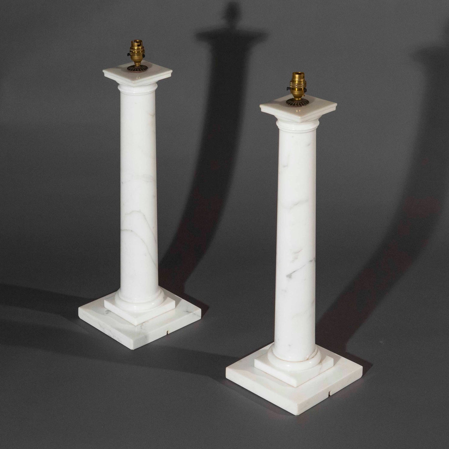 Very Tall Marble Table Lamps