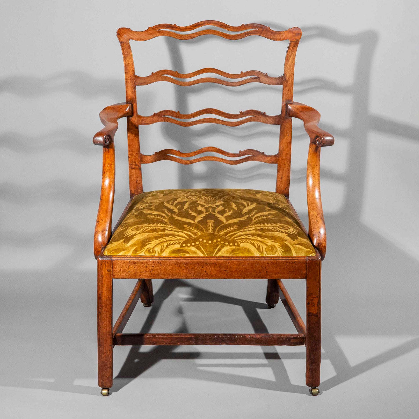 18th Century Ladder-Back Armchair