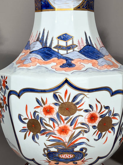 Pair of Imari Table Lamps