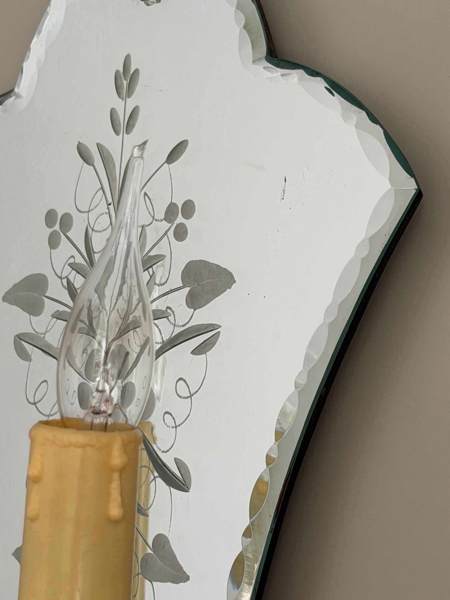 Venetian Mirrored Sconces