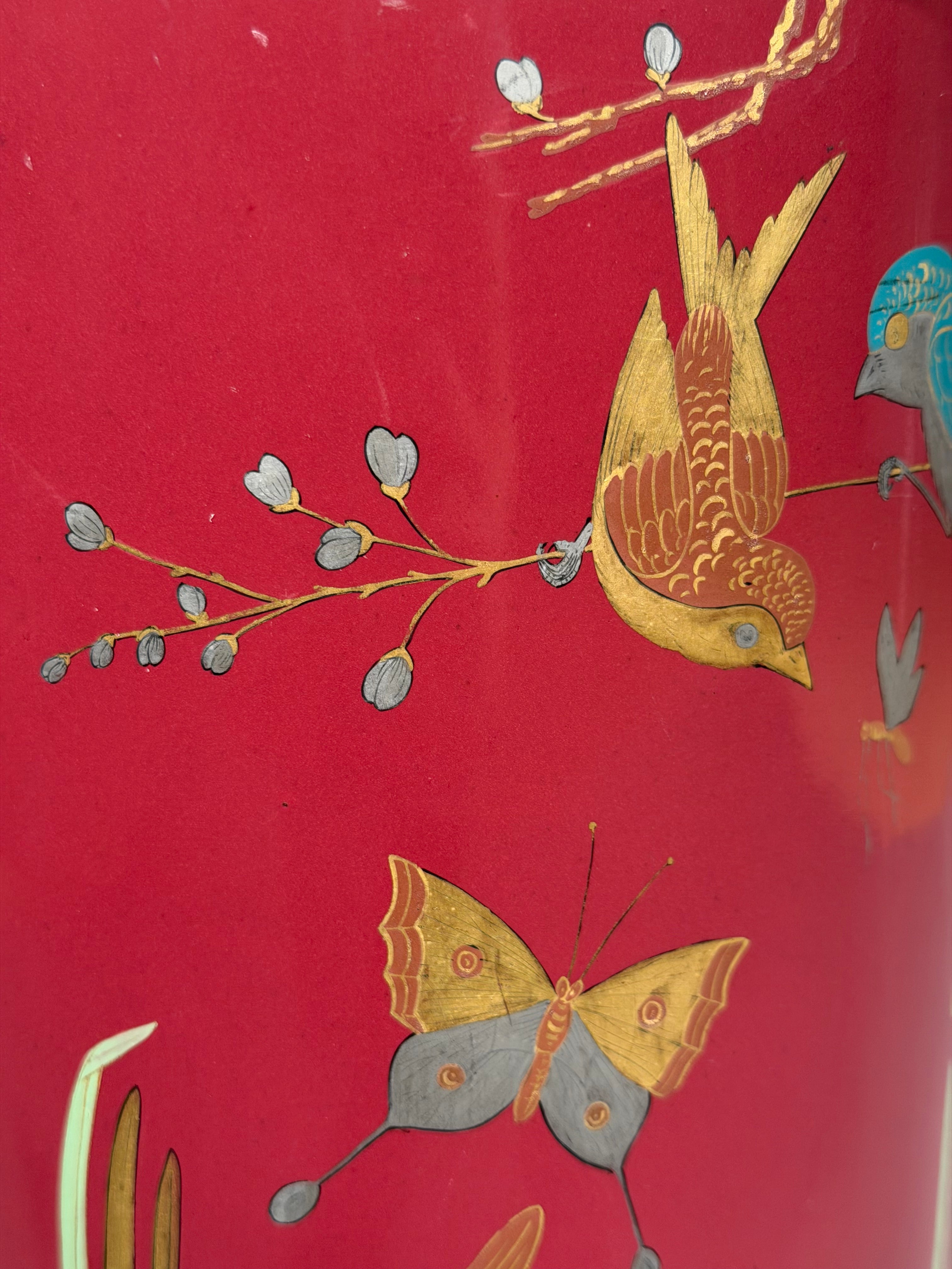 Exceptional and Large Minton Vase by Charles Toft – Peacock's Finest