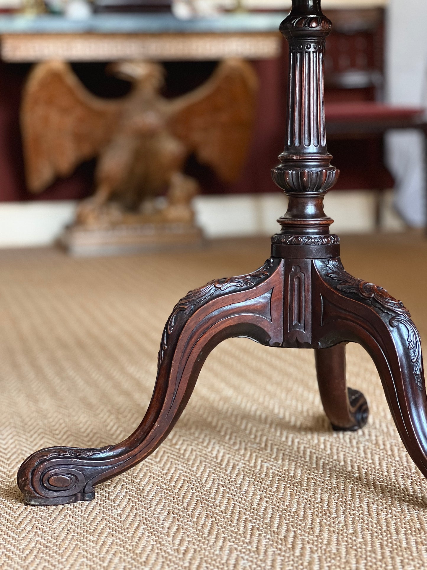 18th Century Pie-Crust Wine Table